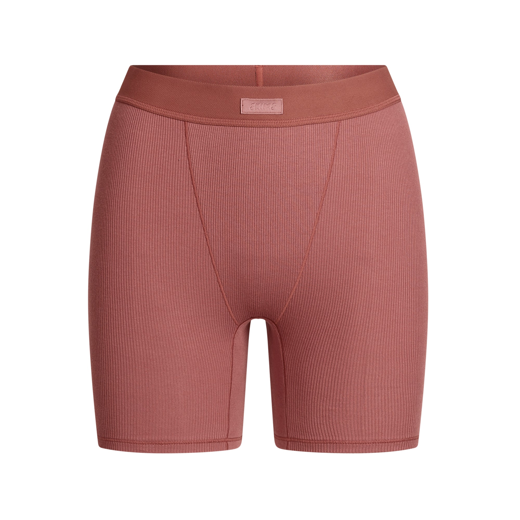COTTON RIB BOXER | REDWOOD - Image 4