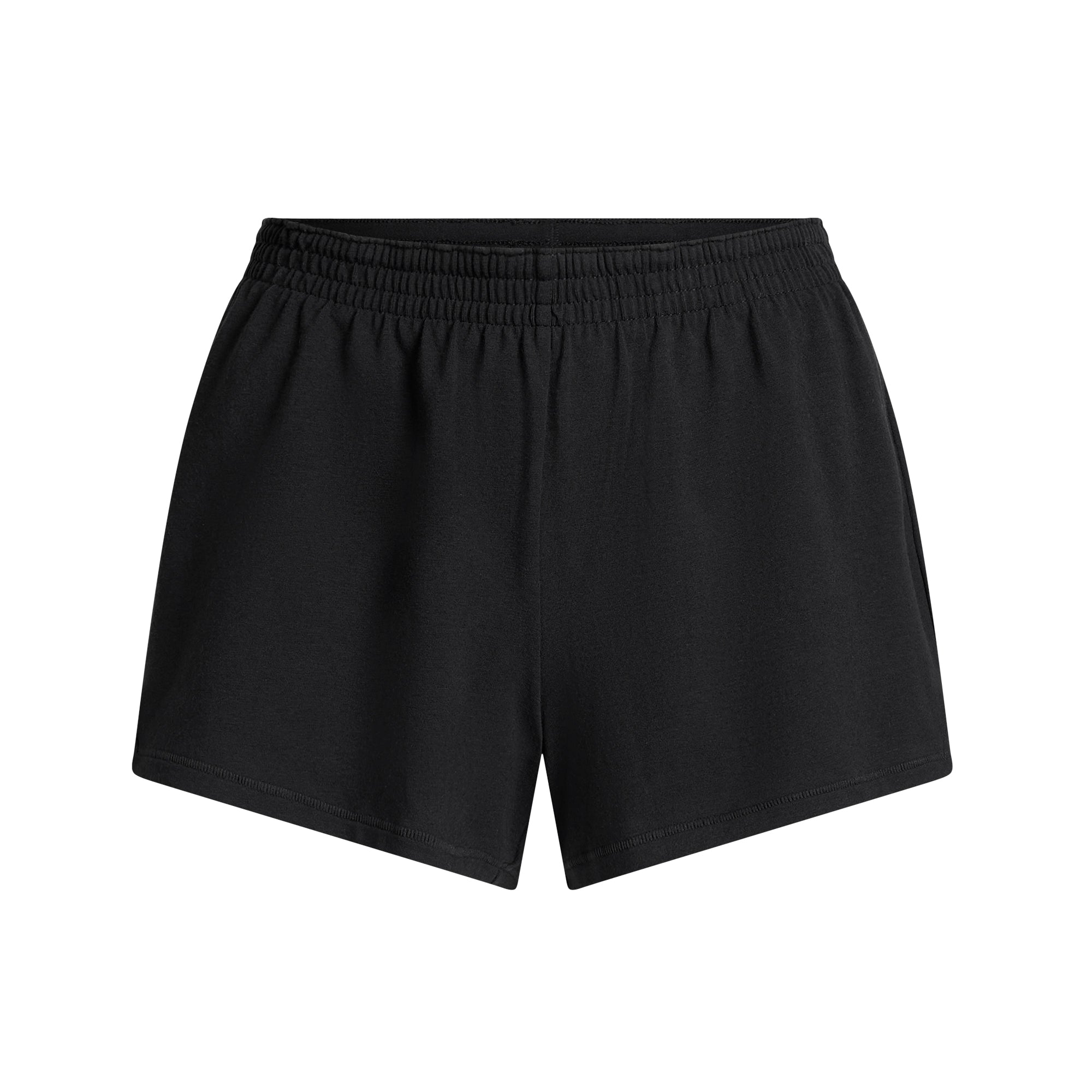 COTTON JERSEY LOOSE SHORT | SOOT - Image 6