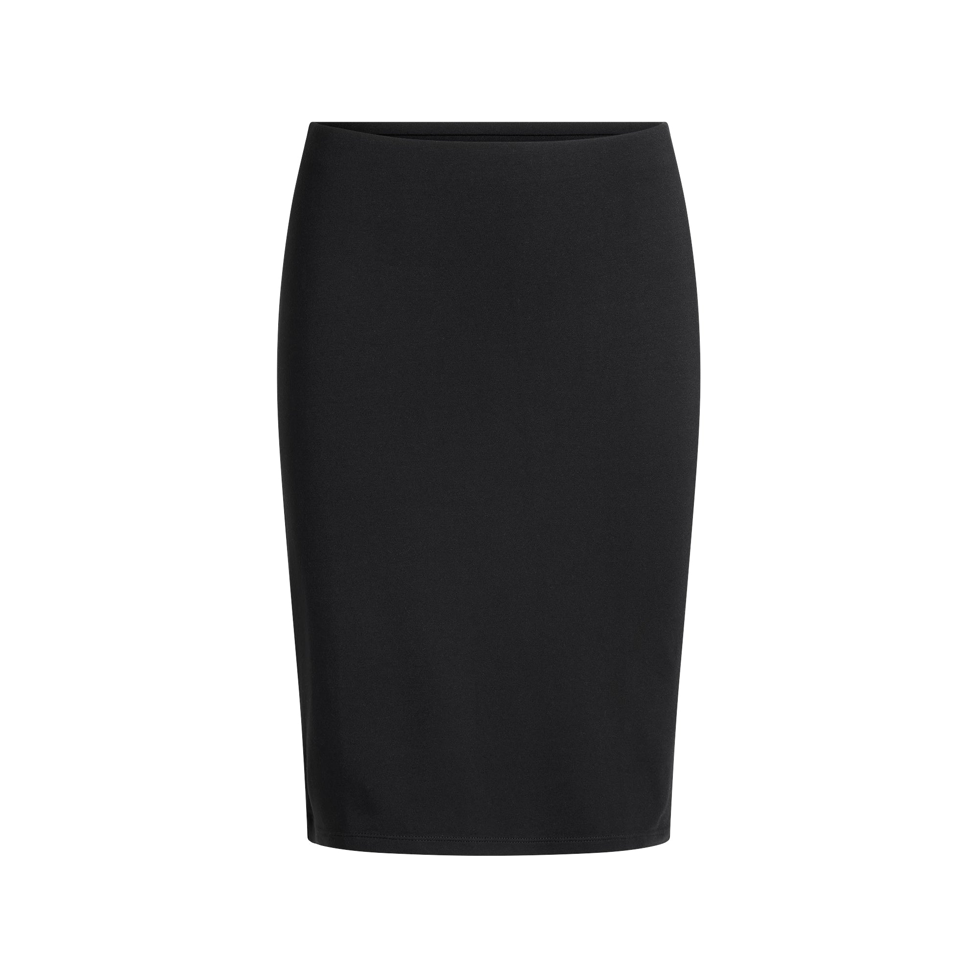 SMOOTH LAYERS MIDI SKIRT | OBSIDIAN - Image 4