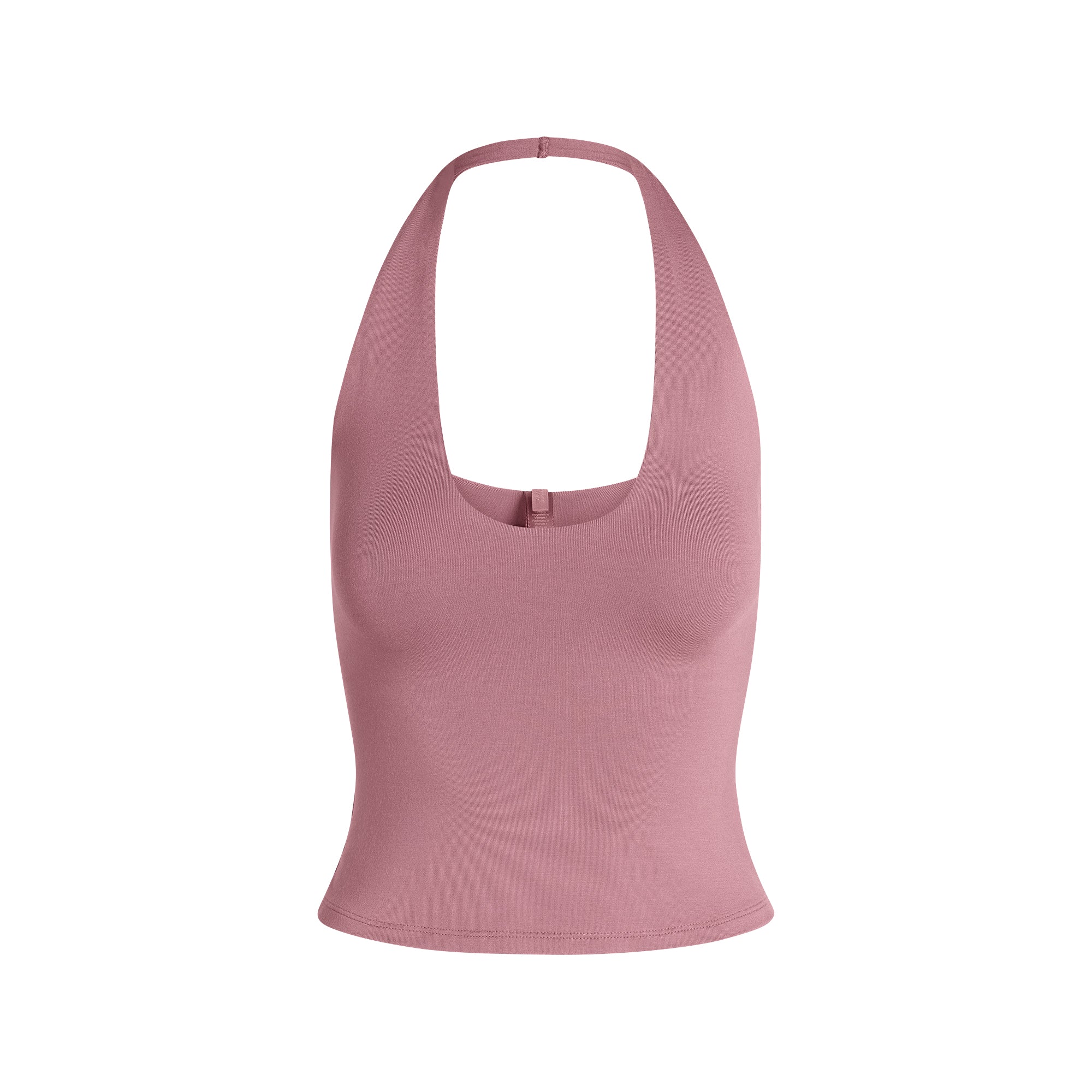 SMOOTH LAYERS HALTER TOP | REDWOOD - Image 5