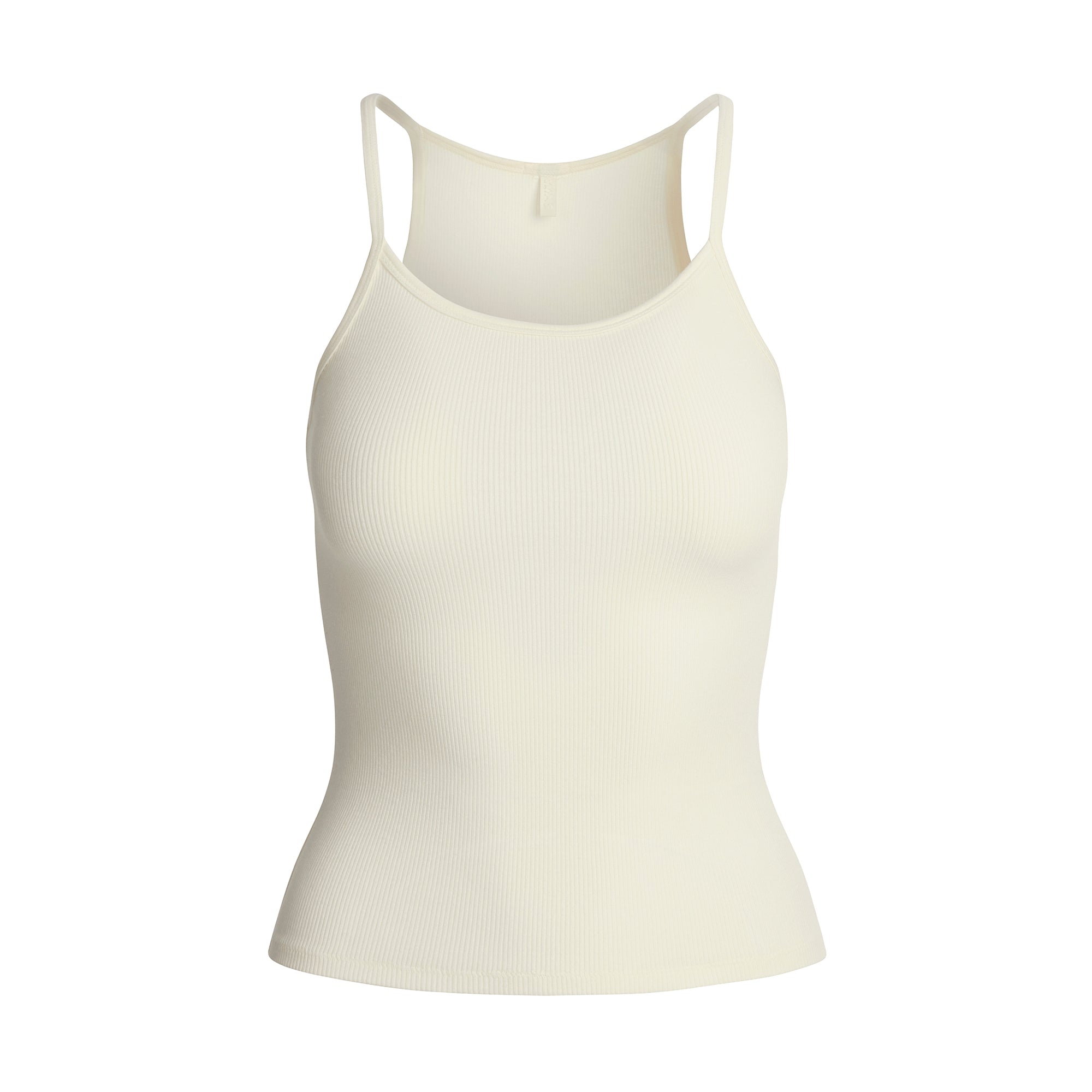 COTTON RIB LONG CAMI | MARBLE - Image 5