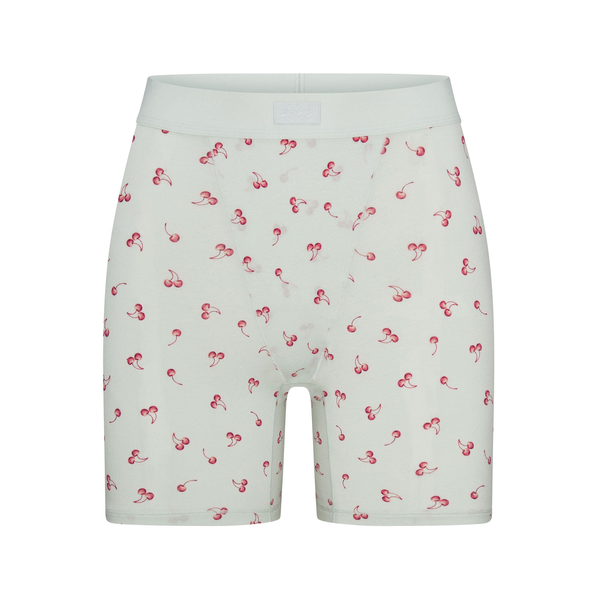 BOYFRIEND LONG SLEEVE T-SHIRT AND BOXER SET | CLOUD CHERRY PRINT - Image 8