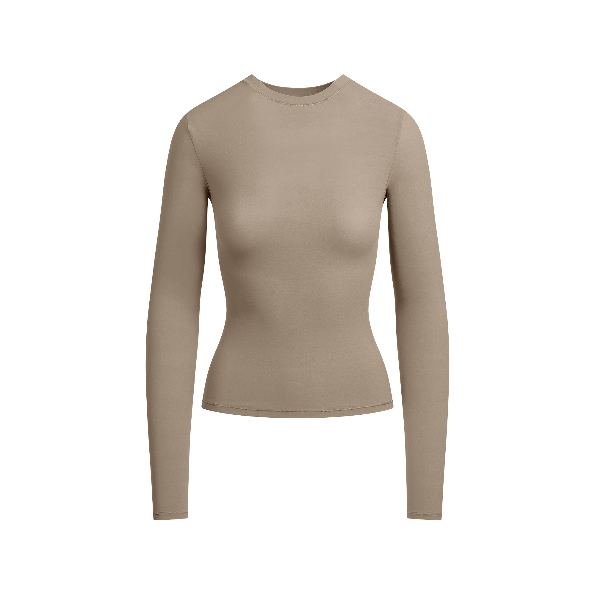 FITS EVERYBODY LONG SLEEVE T-SHIRT | TRUFFLE - Image 5