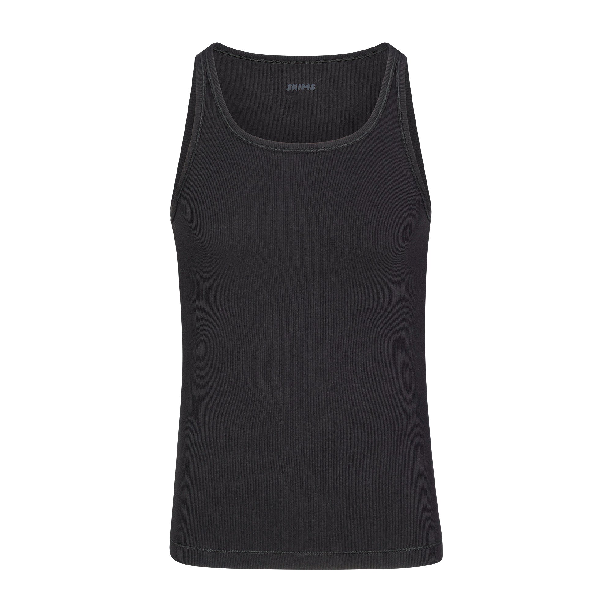 SKIMS COTTON MENS RIB TANK 3-PACK | ONYX - Image 7