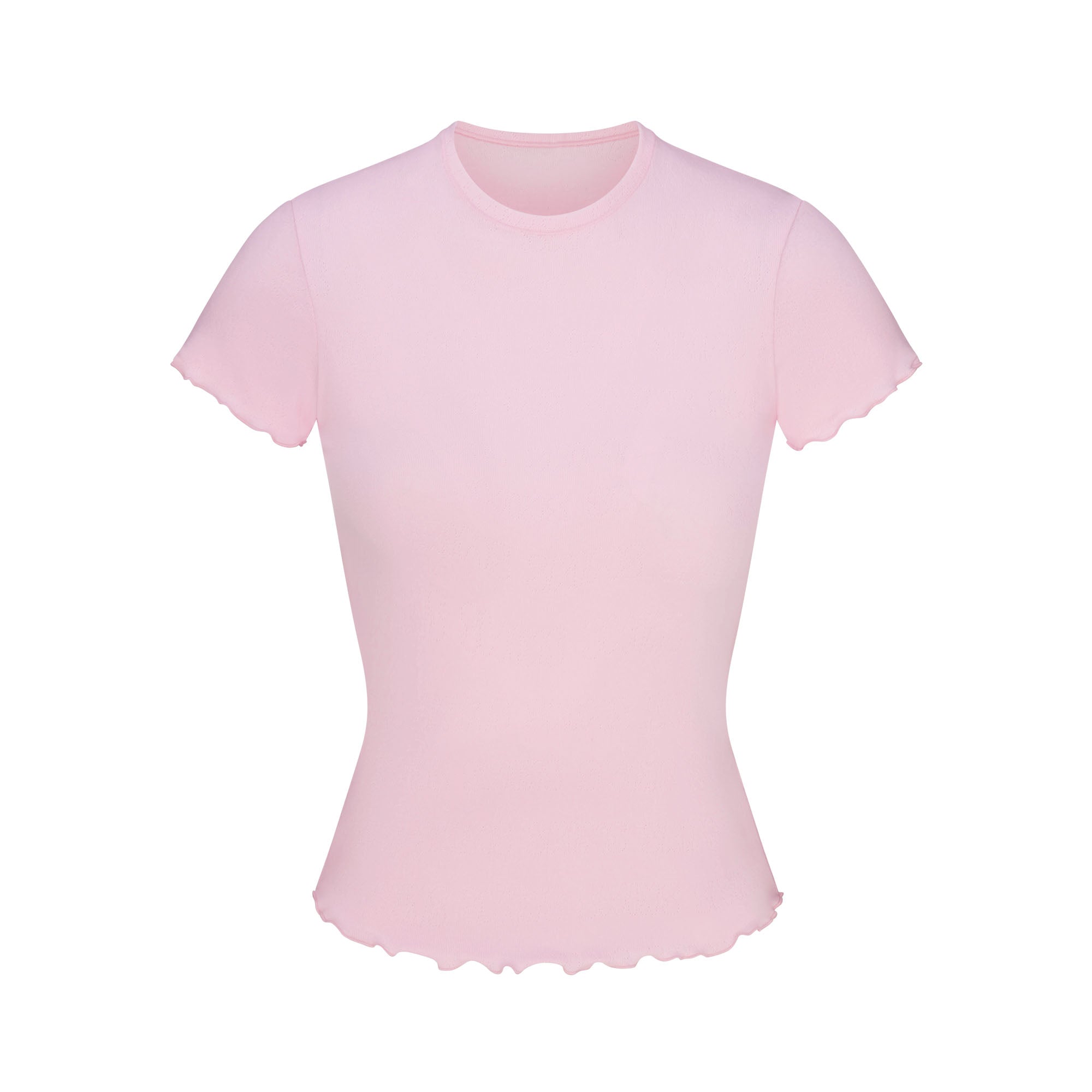 LOGO POINTELLE T-SHIRT | CHERRY BLOSSOM - Image 6