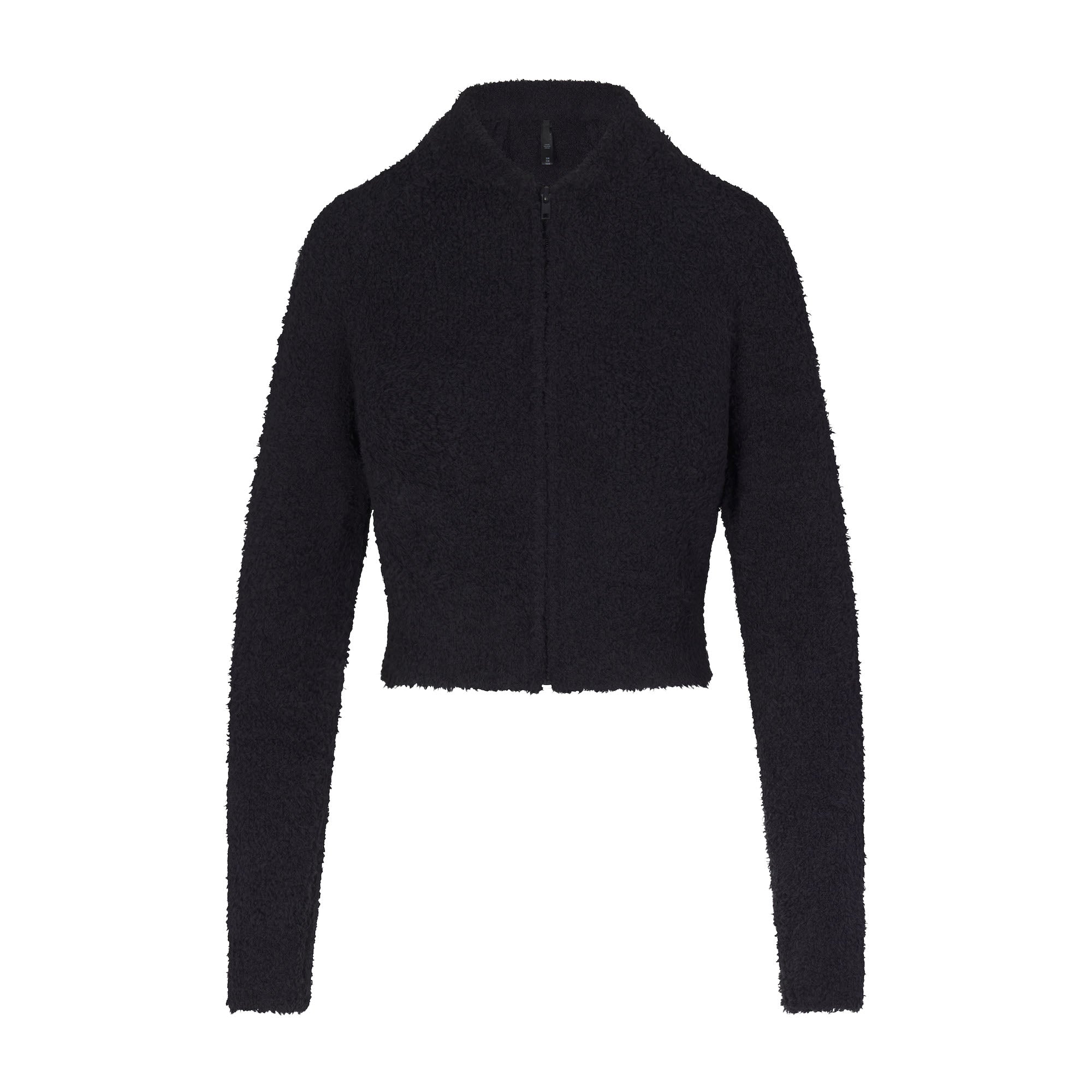 COZY KNIT ZIP UP | ONYX - Image 5