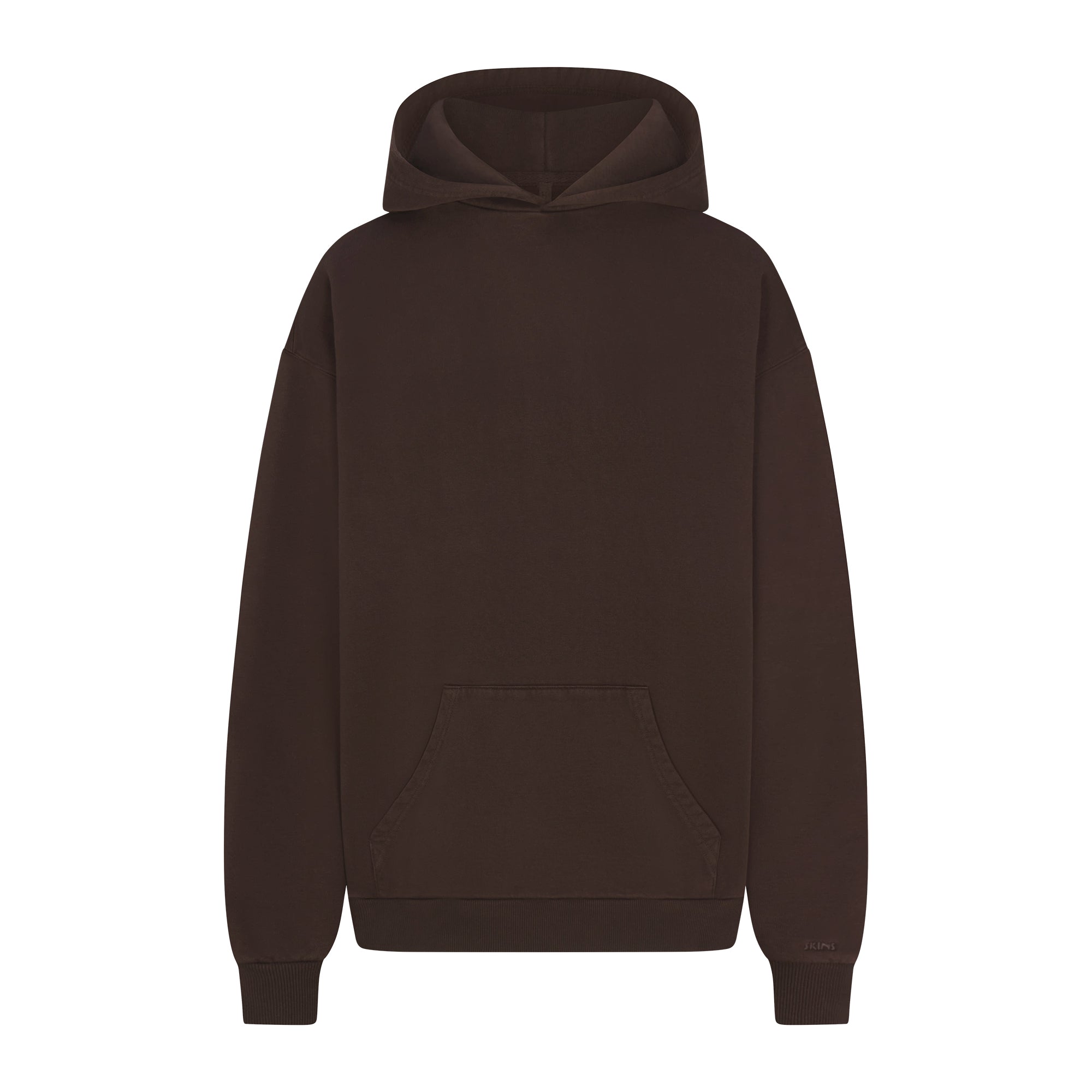 BOYFRIEND FLEECE HOODIE | ESPRESSO - Image 6