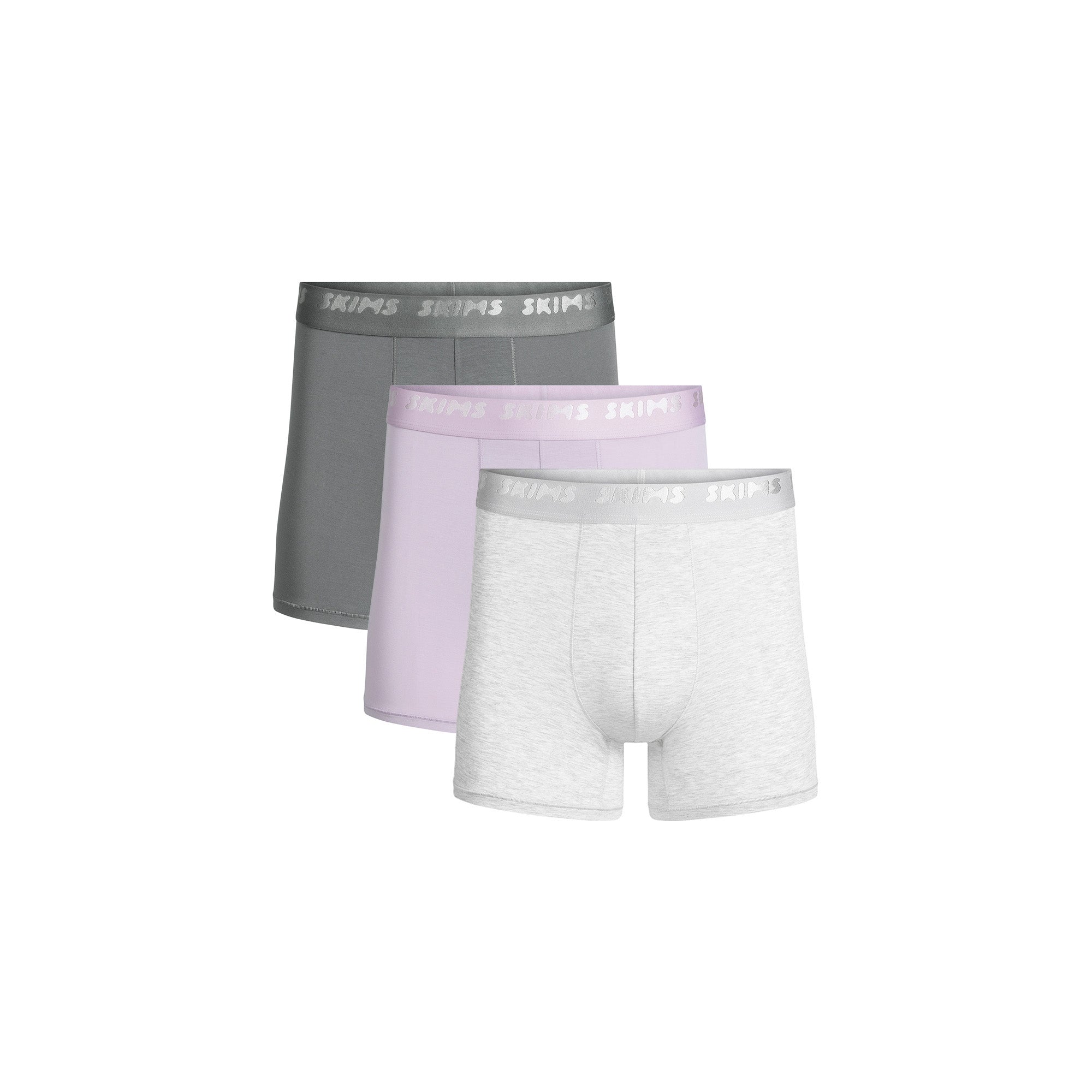 SKIMS STRETCH MENS 3" BOXER BRIEF 3-PACK | MELROSE MULTI - Image 9
