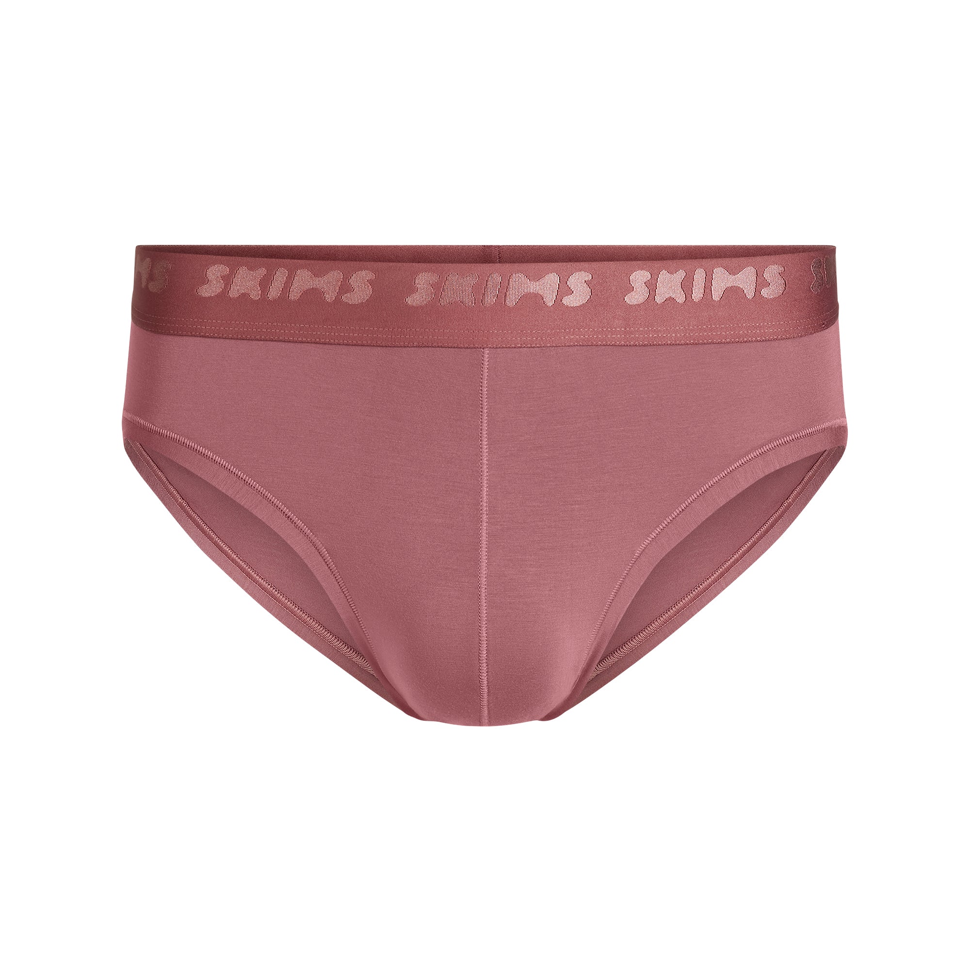 SKIMS STRETCH MENS BRIEF | CORDOVAN - Image 4