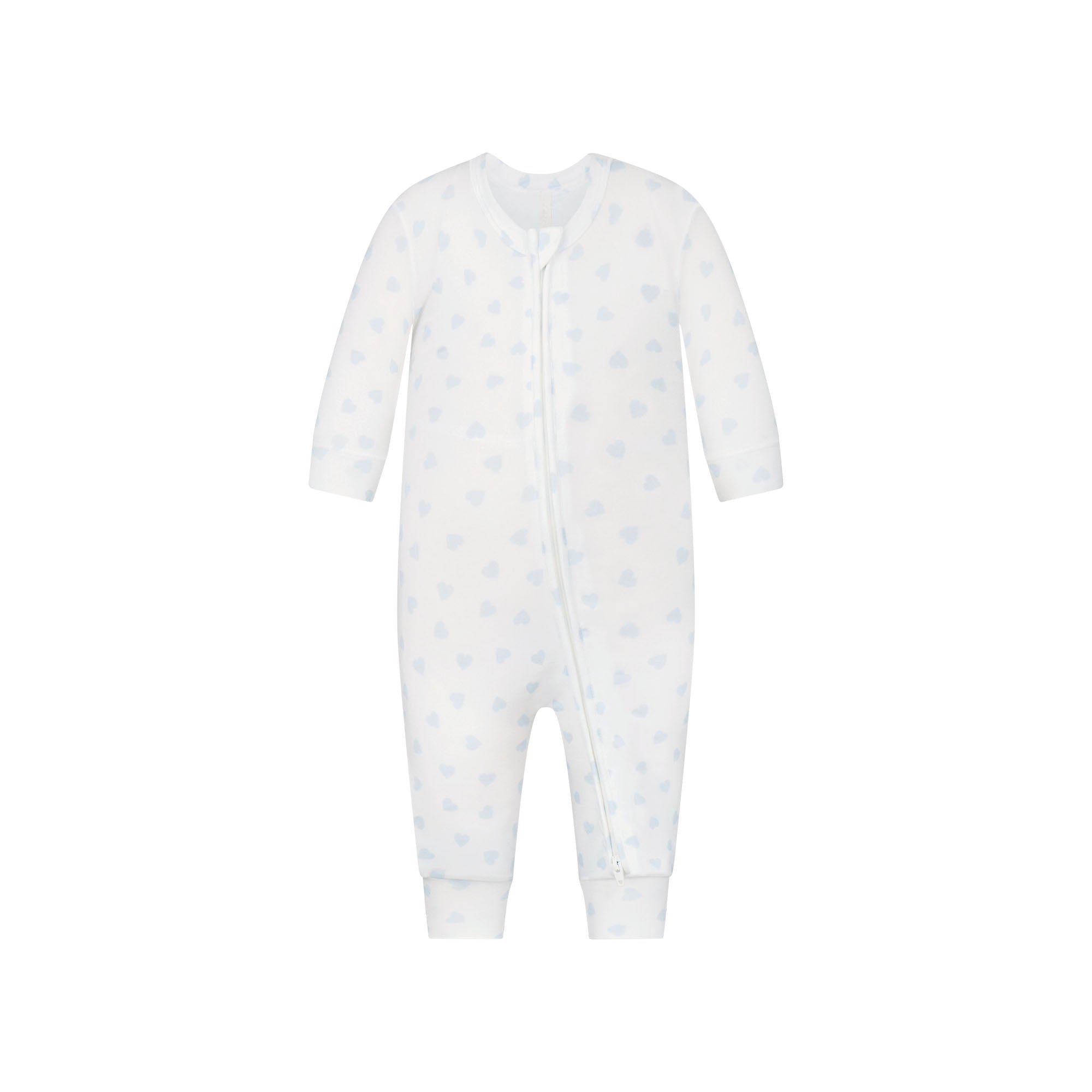 SKIMS SLEEP BABY ONESIE | MARBLE CLOUD HEART PRINT - Image 6