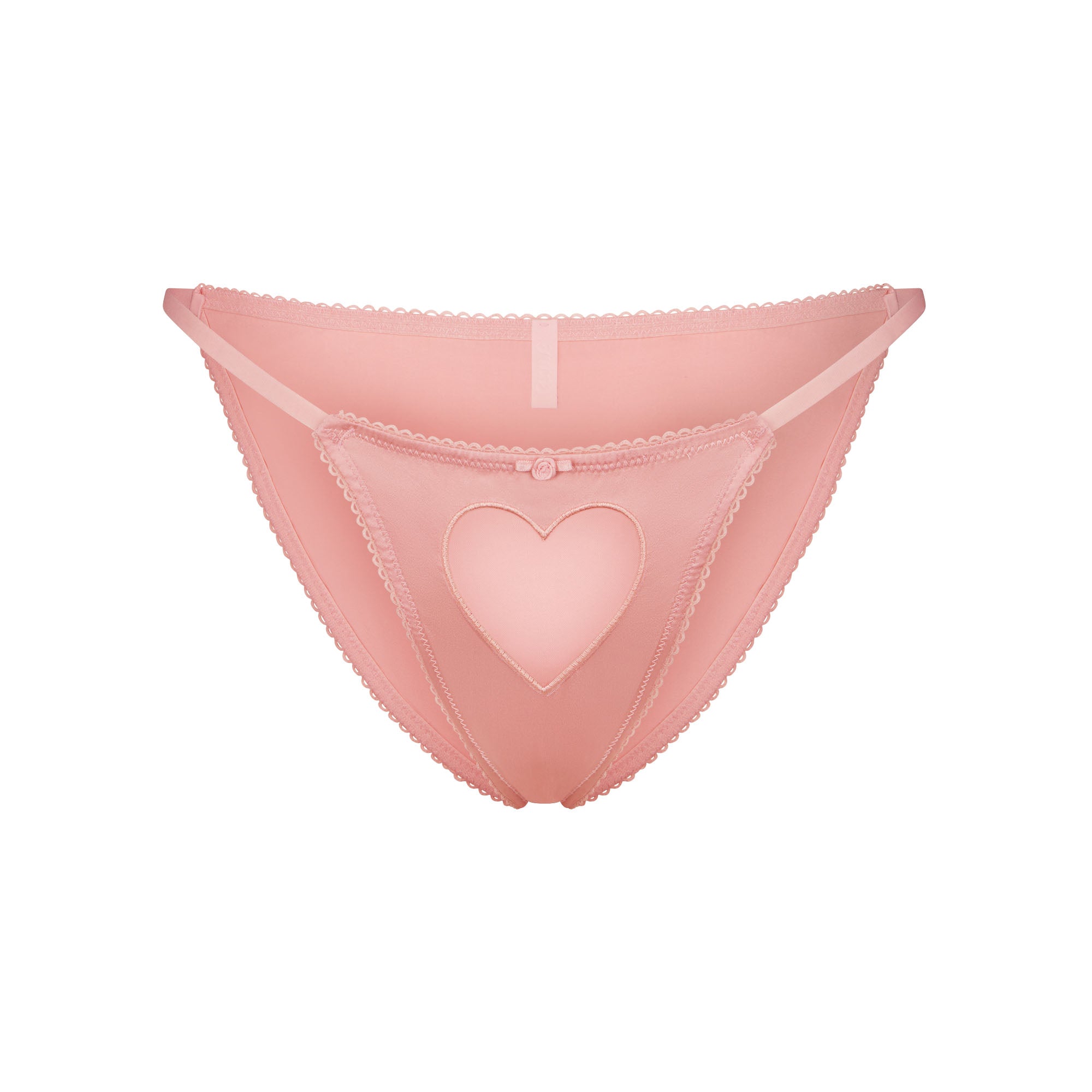 NOVELTY INTIMATES TULLE HEART SILK BIKINI | BALLET - Image 6