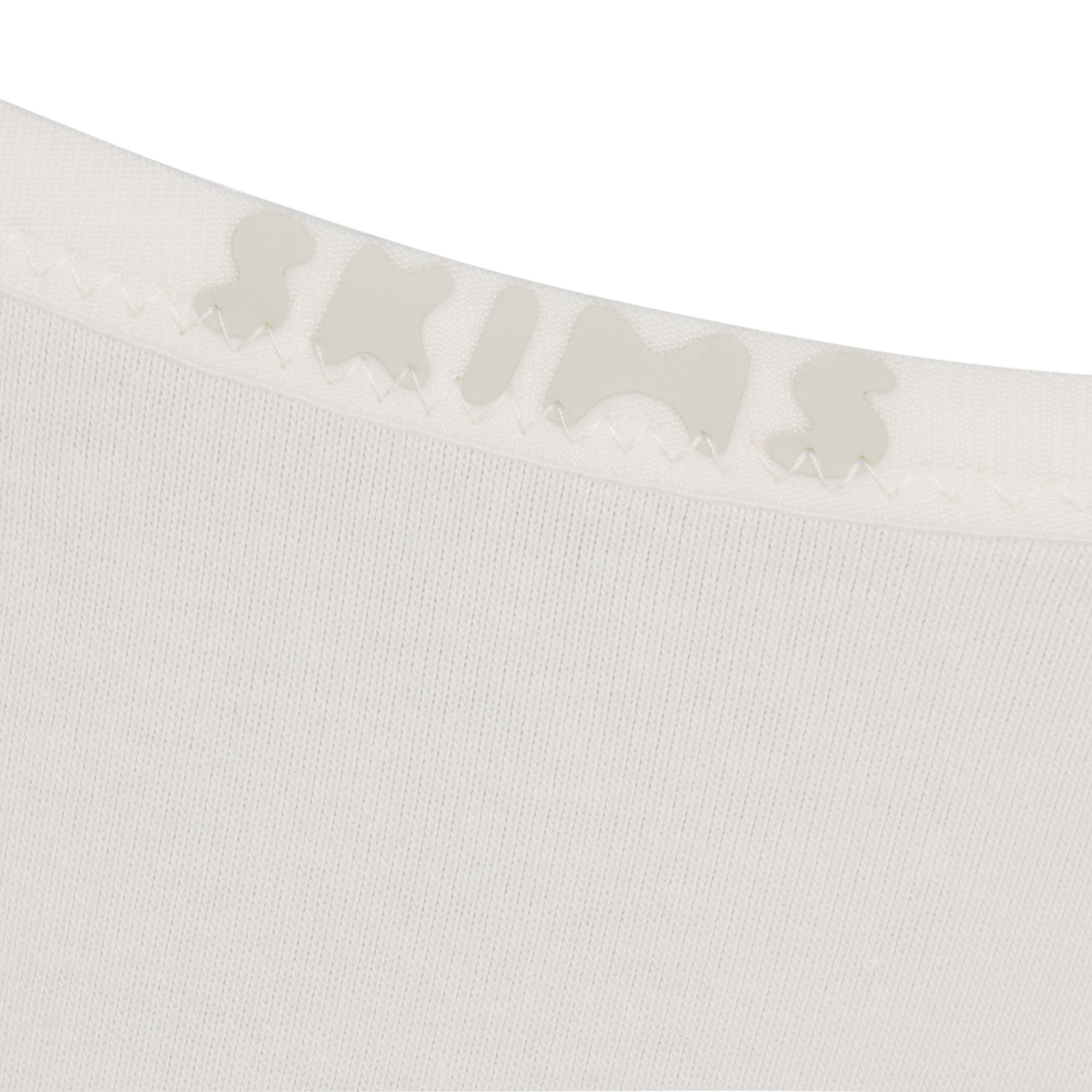 COTTON LOGO HIGH LEG BIKINI | MARBLE - Image 4