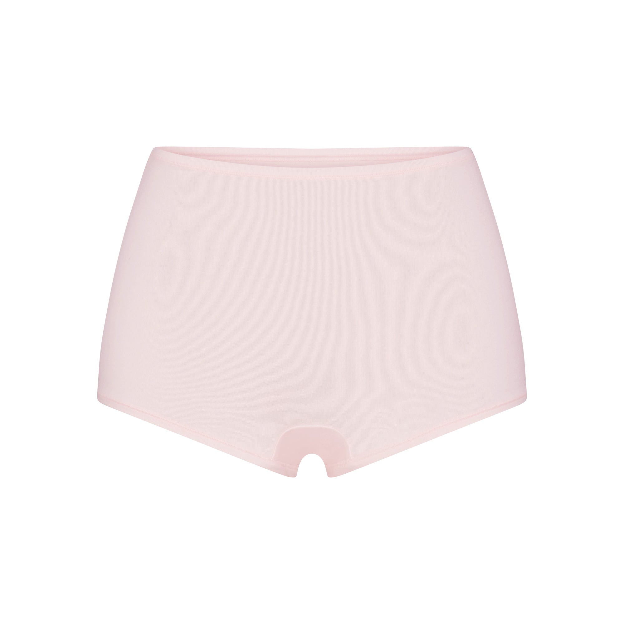 COTTON JERSEY BOY SHORT | BARELY PINK - Image 6