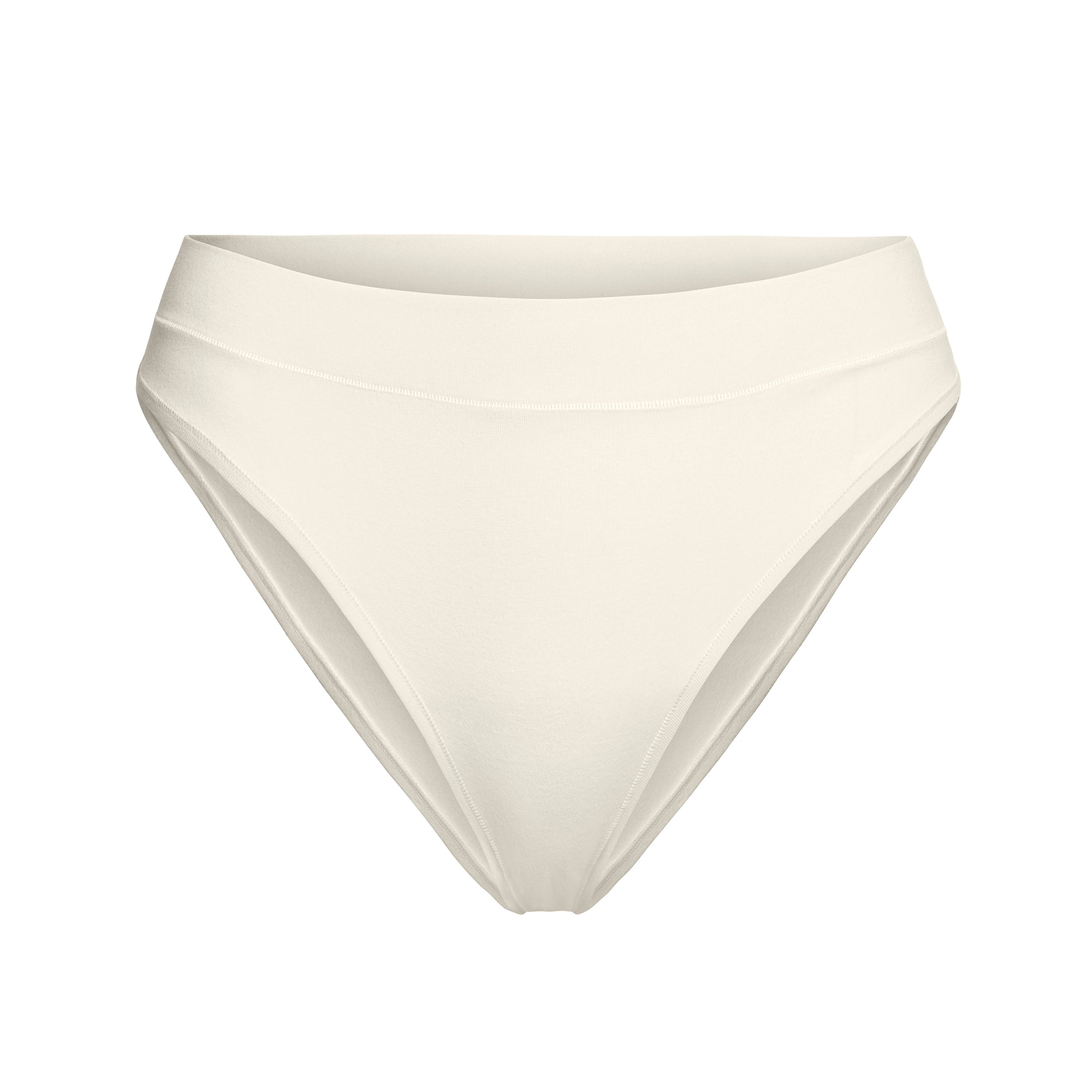 COTTON JERSEY CHEEKY TANGA | BONE - Image 7