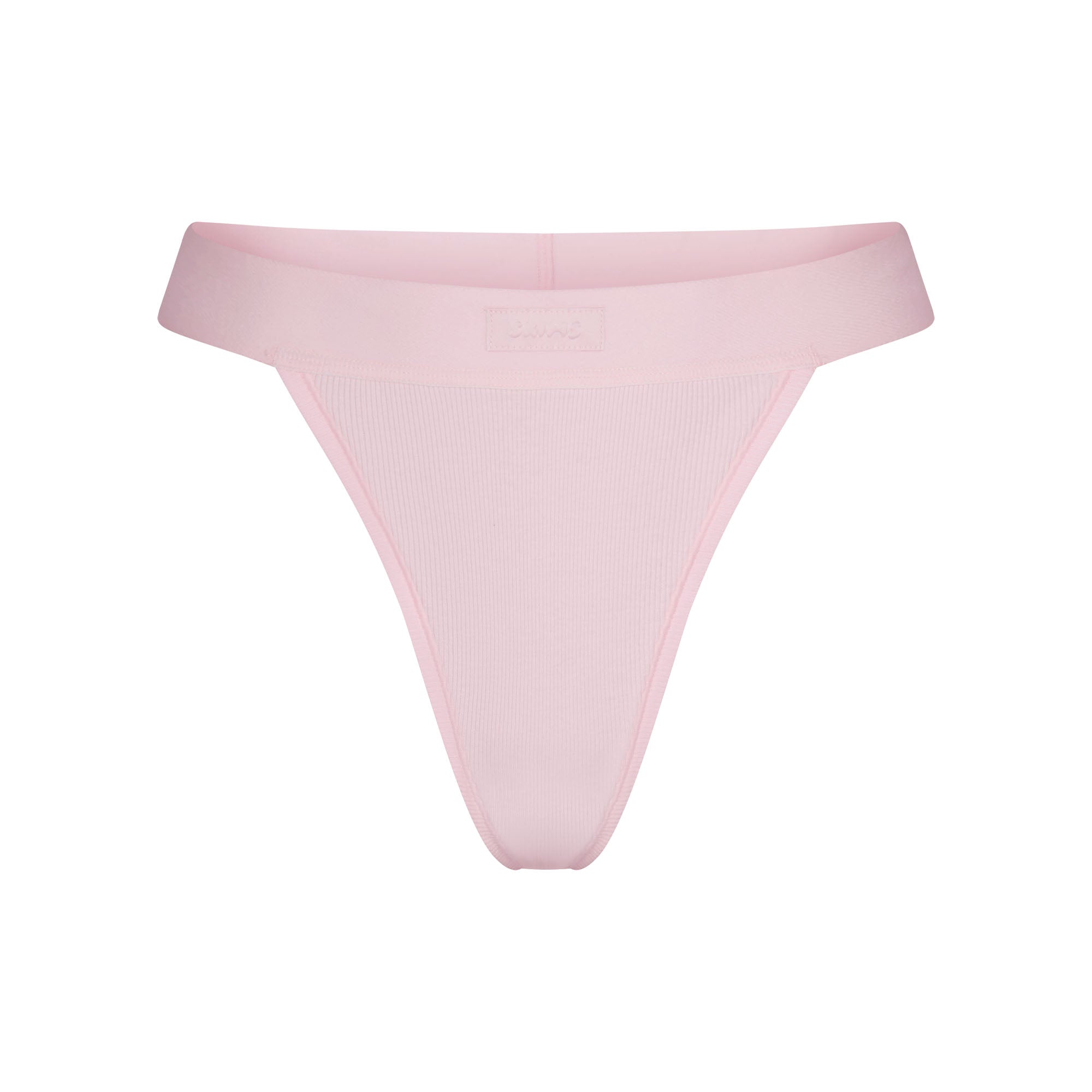 COTTON RIB THONG | CHERRY BLOSSOM - Image 6