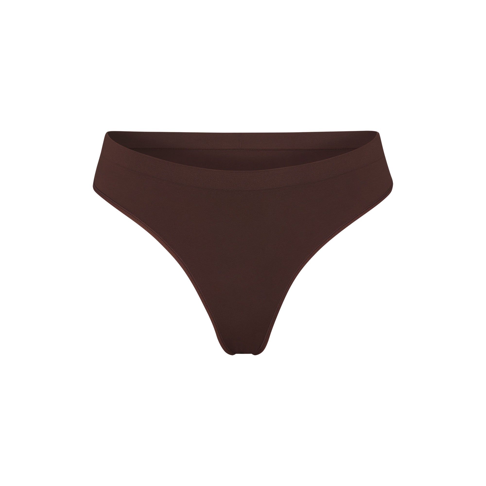 SOFT SMOOTHING SEAMLESS THONG | COCOA - Image 5
