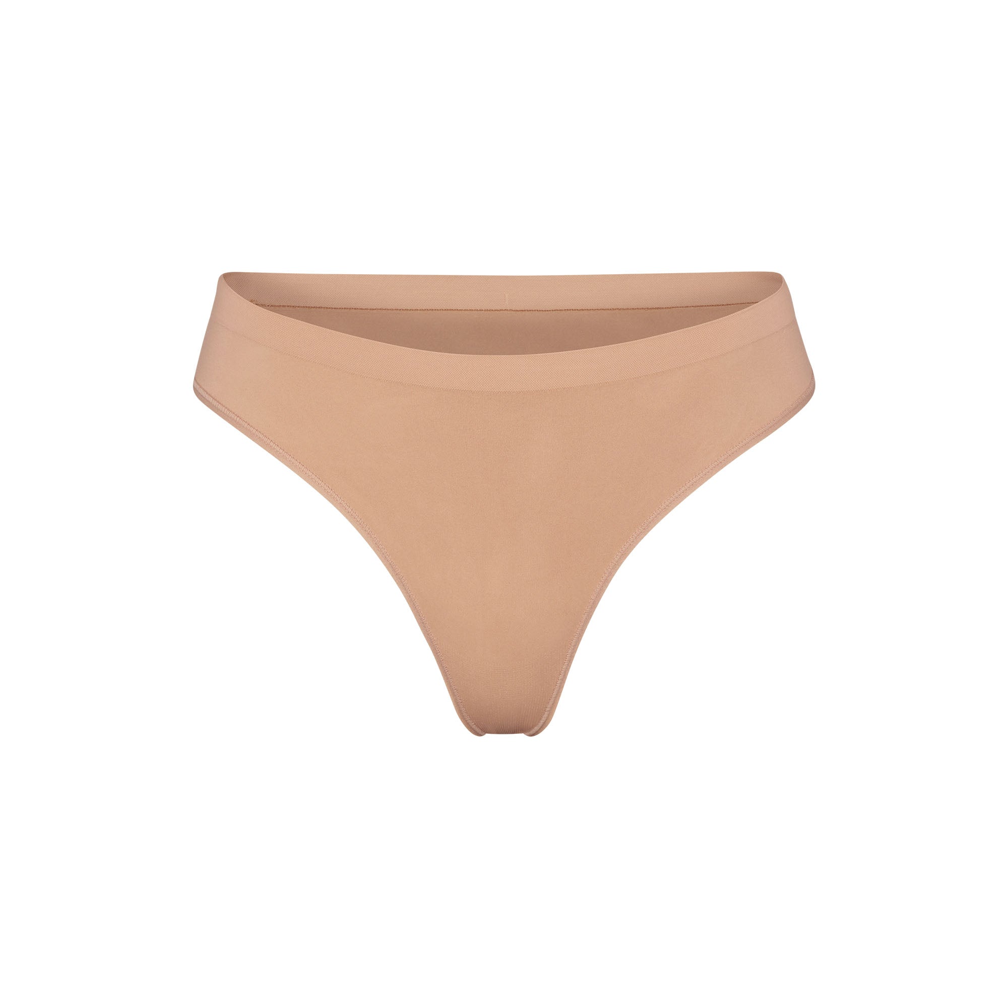 SOFT SMOOTHING SEAMLESS THONG | OCHRE - Image 6