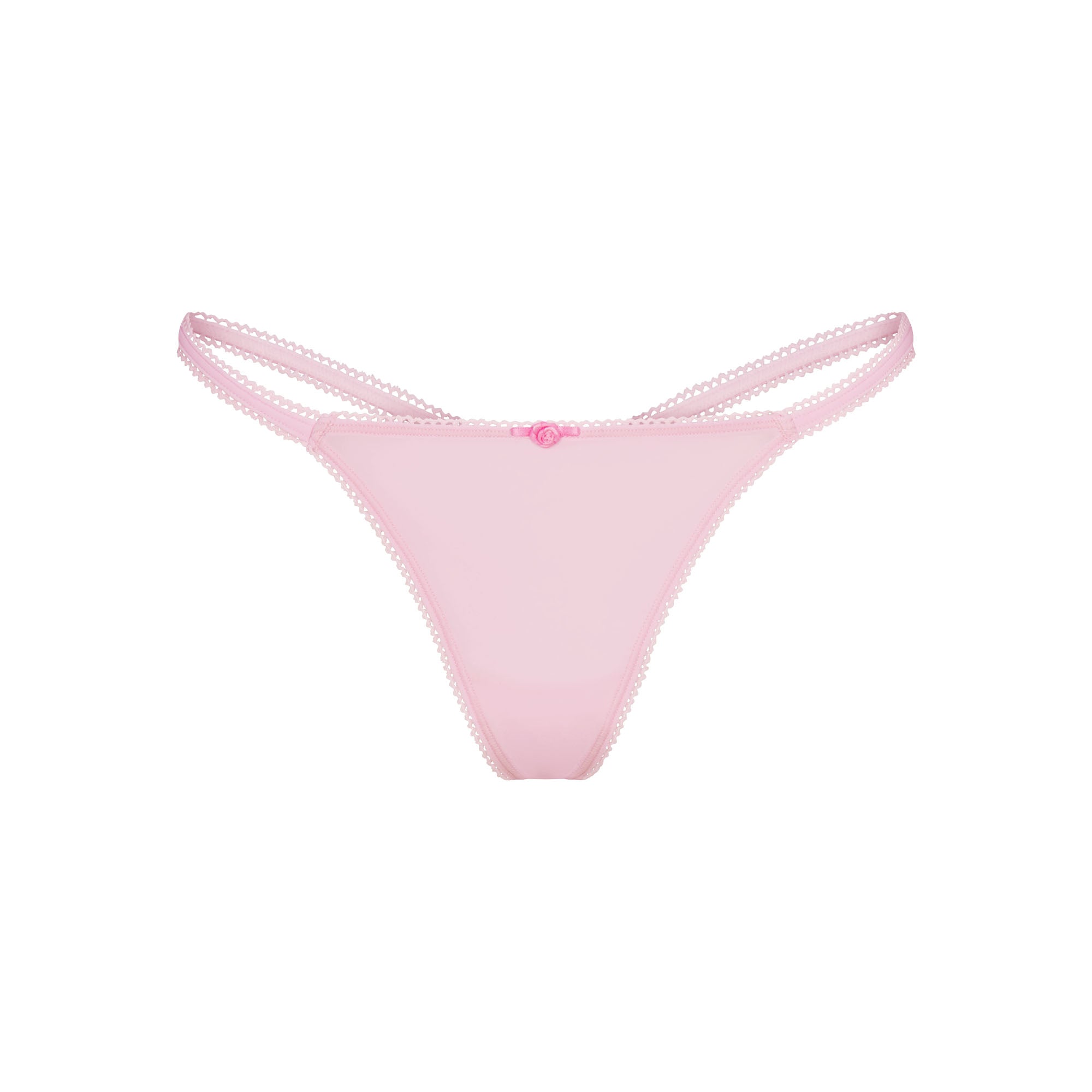 FITS EVERYBODY PICOT STRING THONG | CHERRY BLOSSOM TONAL - Image 5