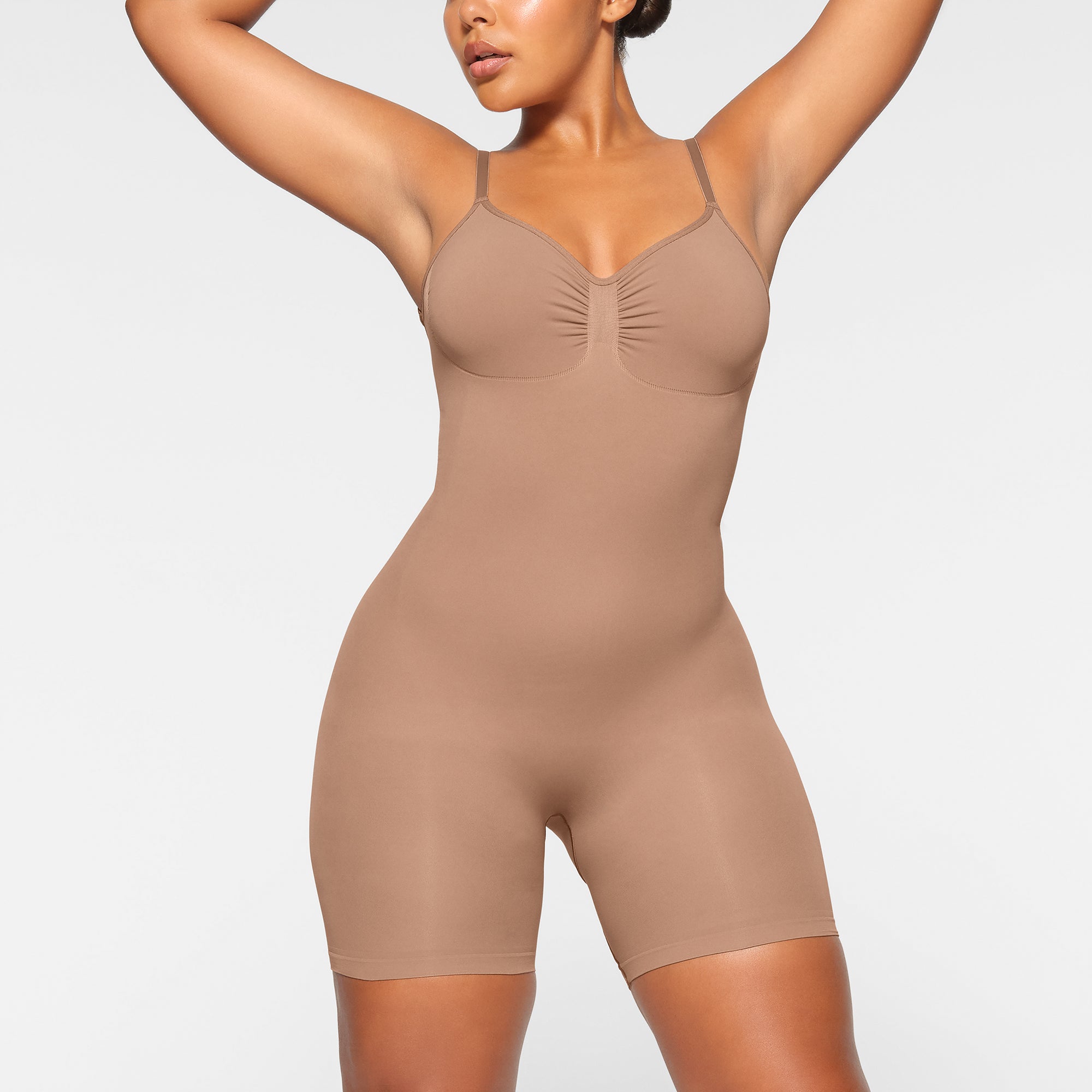 SEAMLESS SCULPT LOW BACK MID THIGH BODYSUIT | SIENNA - Image 2