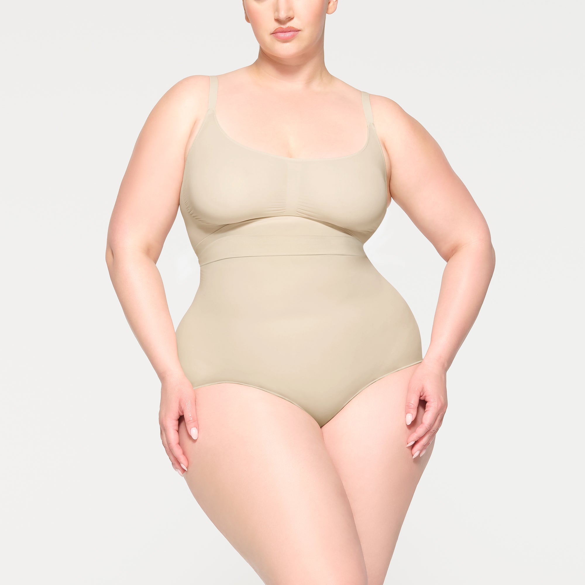 SHEER SEAMLESS BRALETTE | SAND