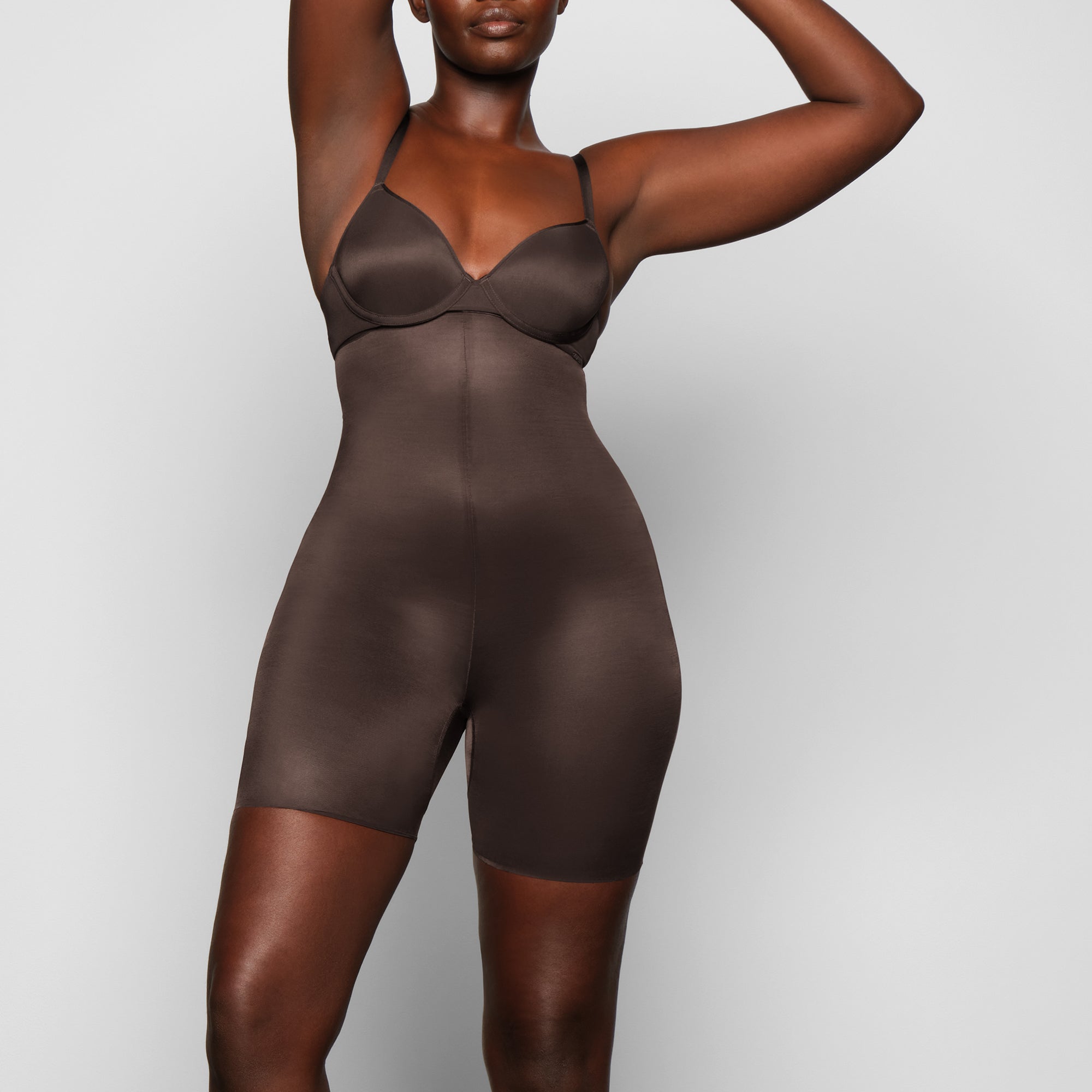 SIMPLY BARE MID THIGH SHORT | ESPRESSO