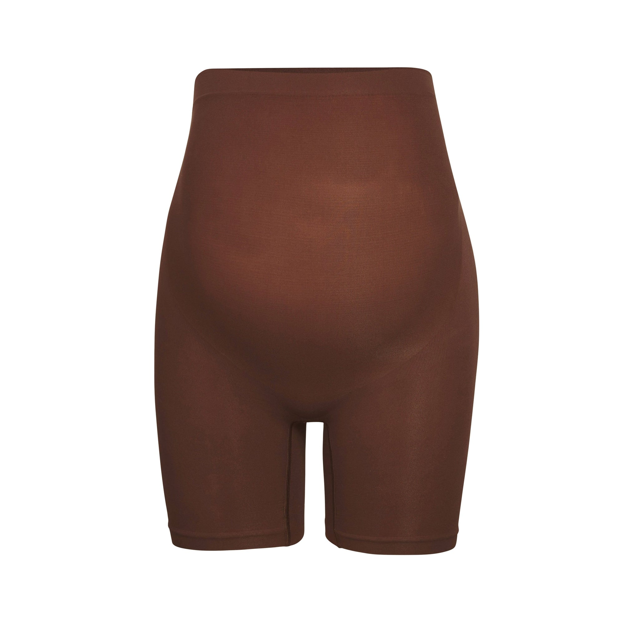 MATERNITY SCULPTING SHORT MID THIGH | COCOA - Image 5