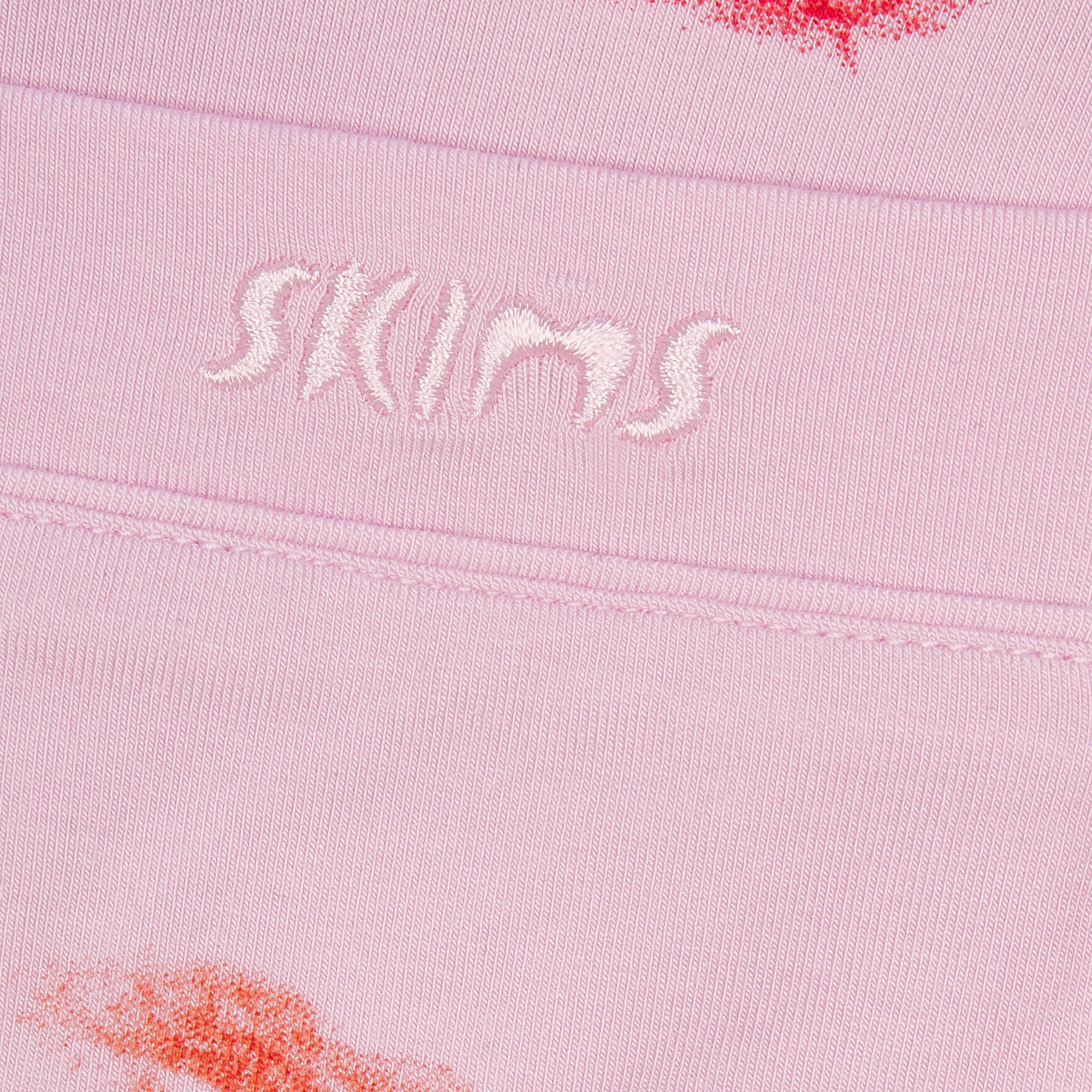 SKIMS SLEEP LONG SLEEVE BUTTON UP SET | CHERRY BLOSSOM LIPSTICK - Image 6