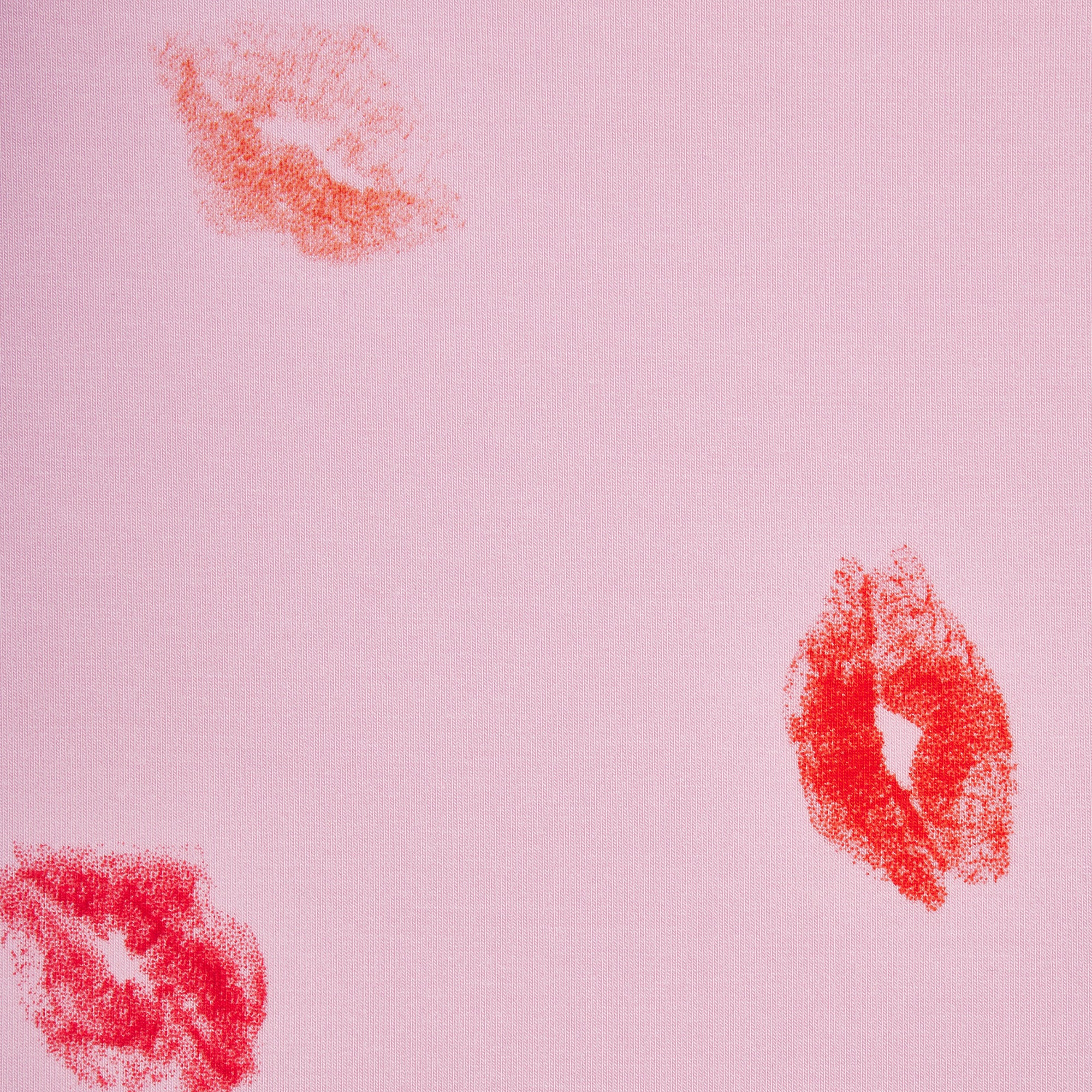 SKIMS SLEEP SUPER CROPPED LONG SLEEVE | CHERRY BLOSSOM LIPSTICK - Image 4