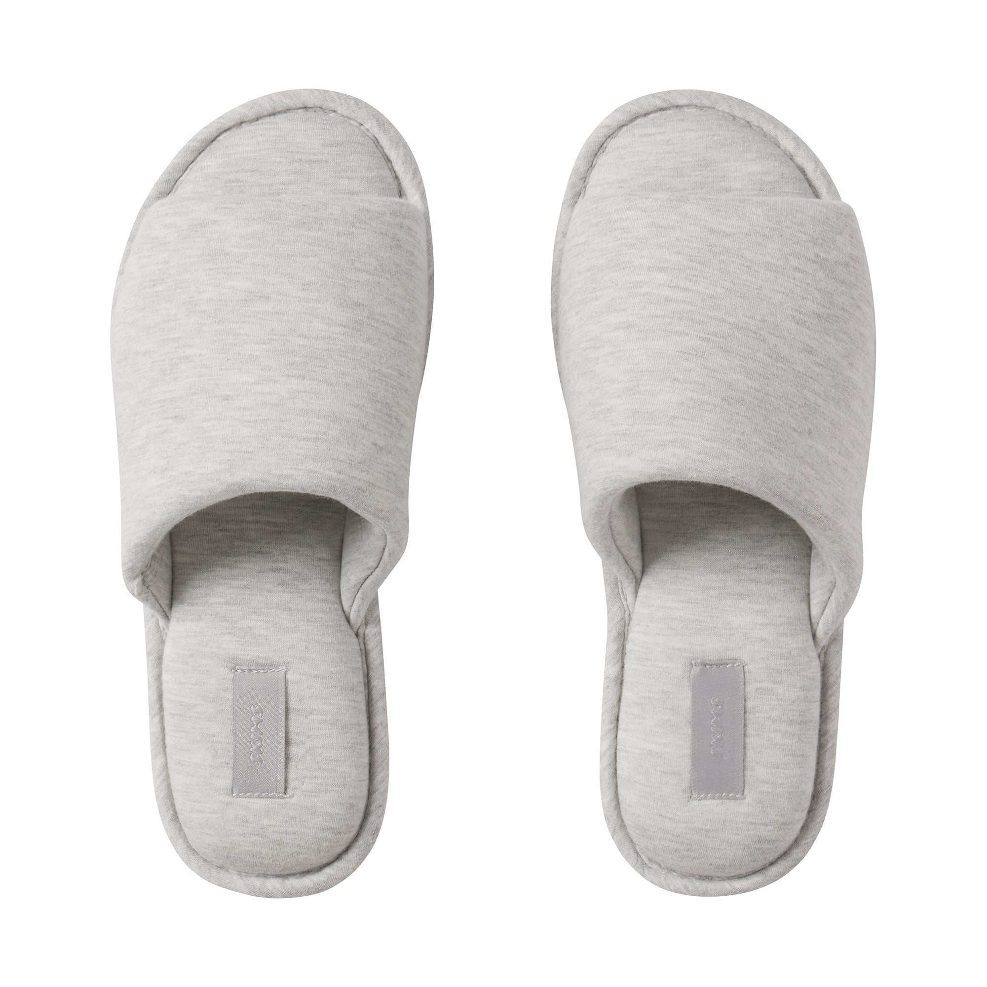 MENS COTTON SLIPPER | LIGHT HEATHER GREY - Image 4