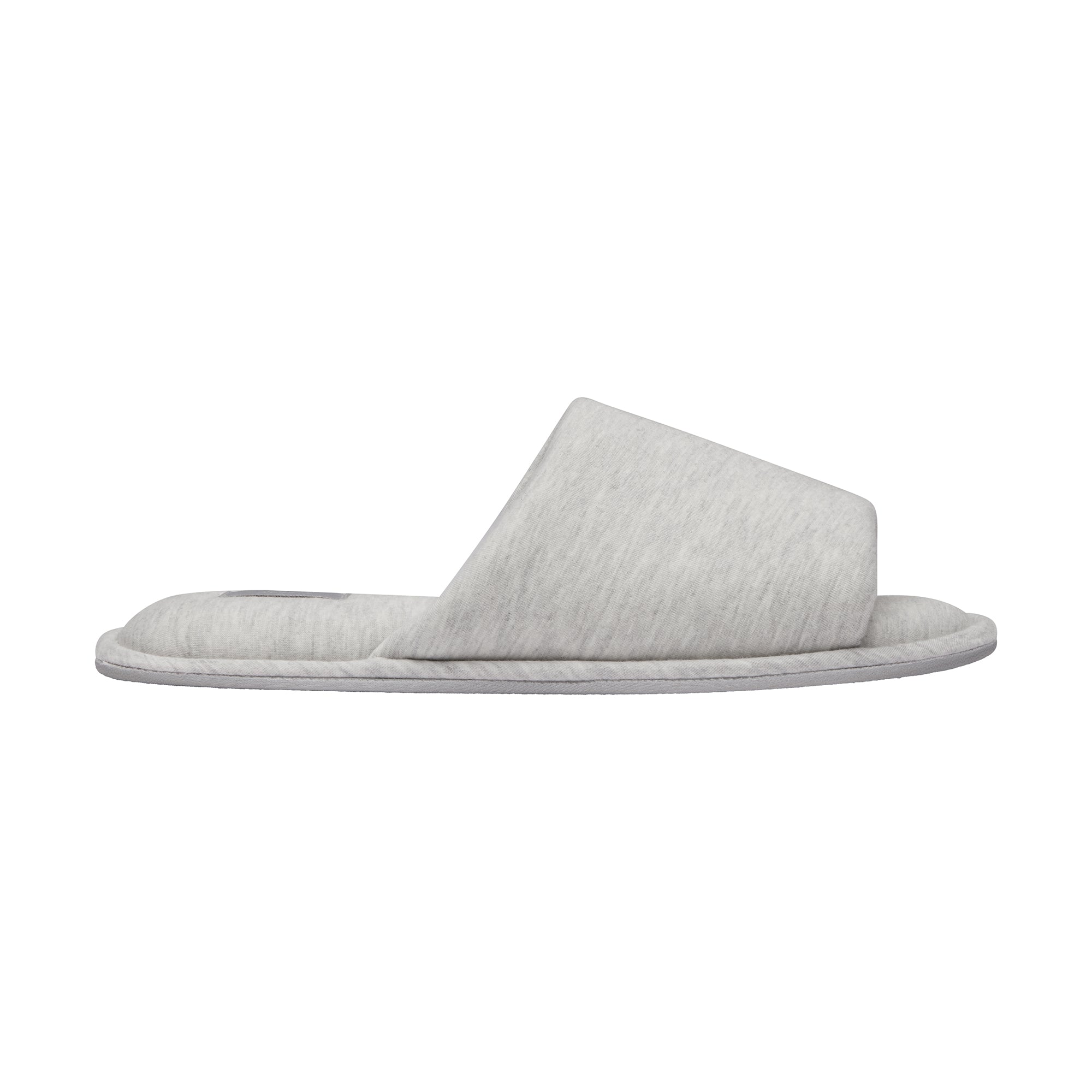 MENS COTTON SLIPPER | LIGHT HEATHER GREY - Image 6