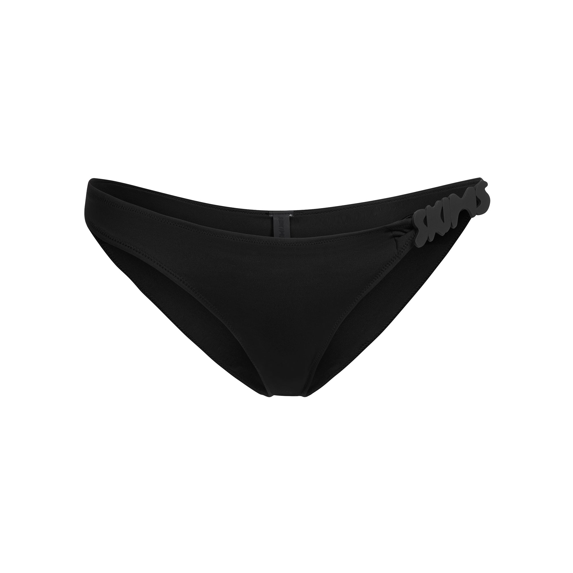 SIGNATURE SWIM LOGO BIKINI BOTTOM | ONYX - Image 5