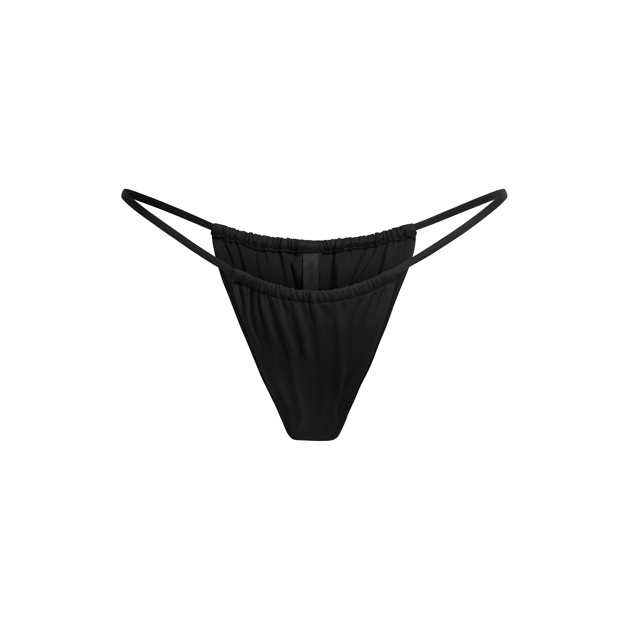 SIGNATURE SWIM STRING BIKINI BOTTOM | ONYX - Image 6