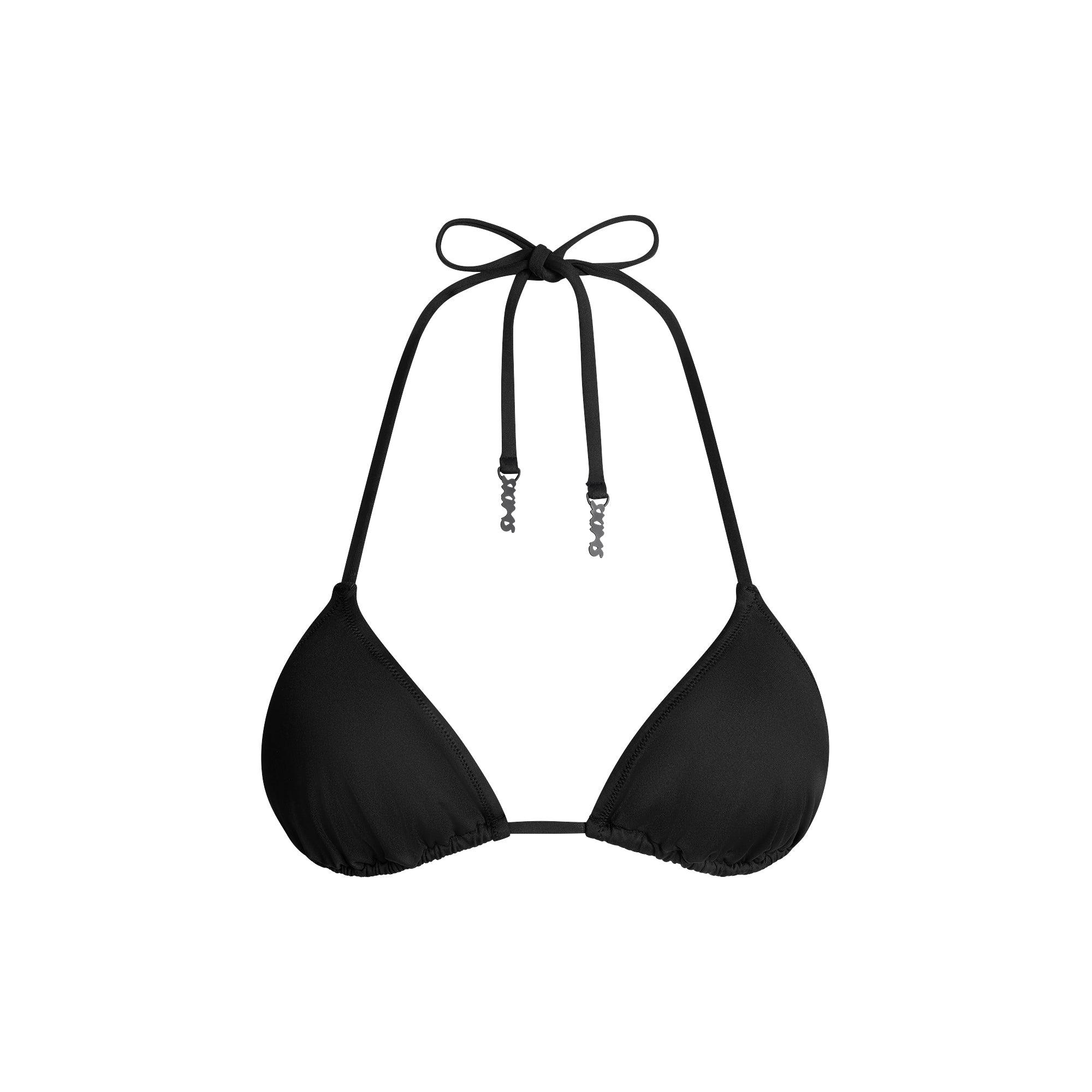 SIGNATURE SWIM TRIANGLE BIKINI TOP | ONYX - Image 5