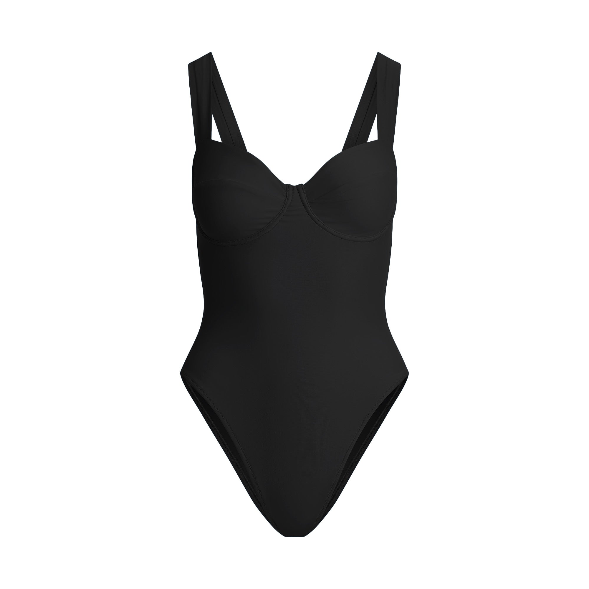 SIGNATURE SWIM UNDERWIRE ONE PIECE | ONYX - Image 6