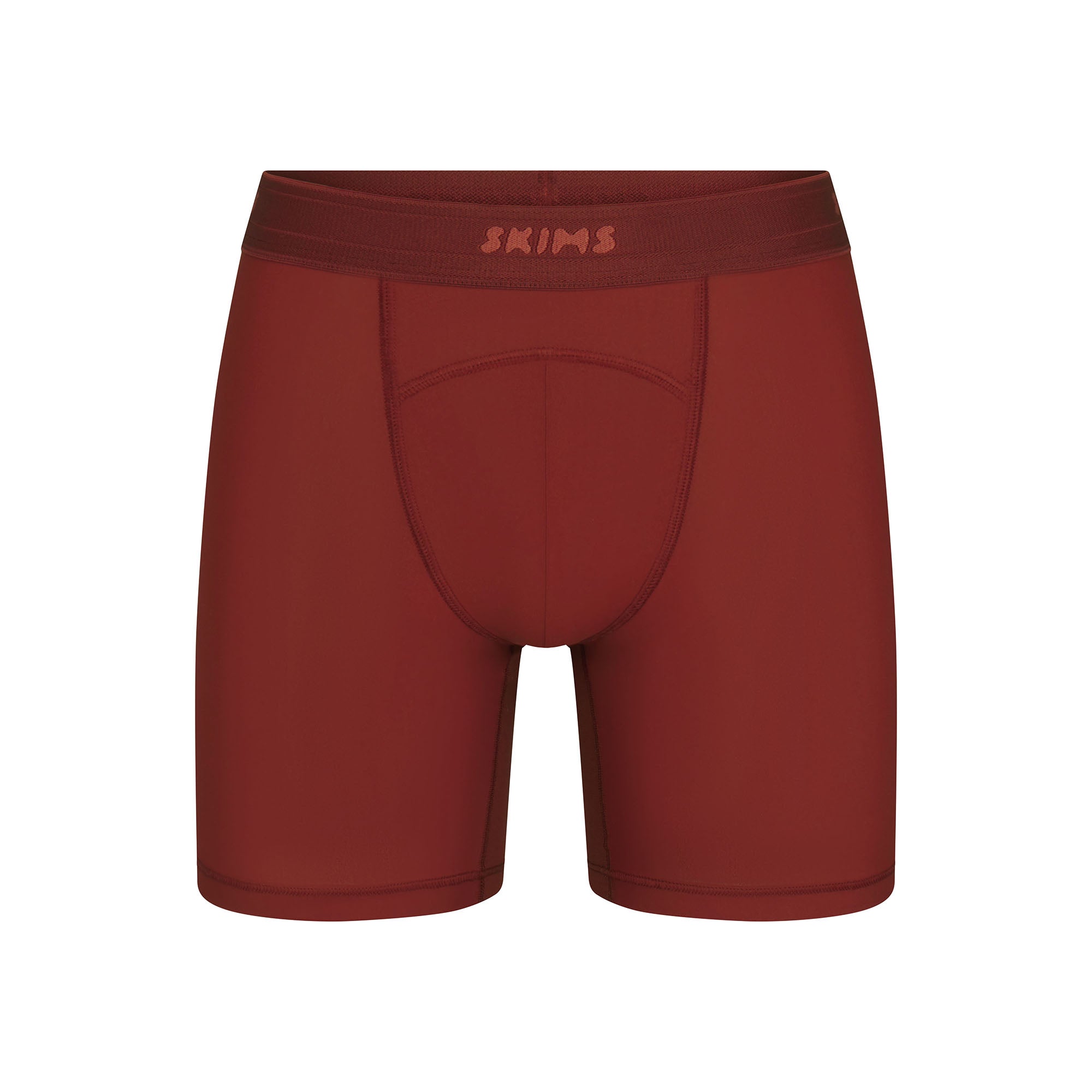 SKIMS SPORT MENS 5" BOXER BRIEF | SANGRIA - Image 6