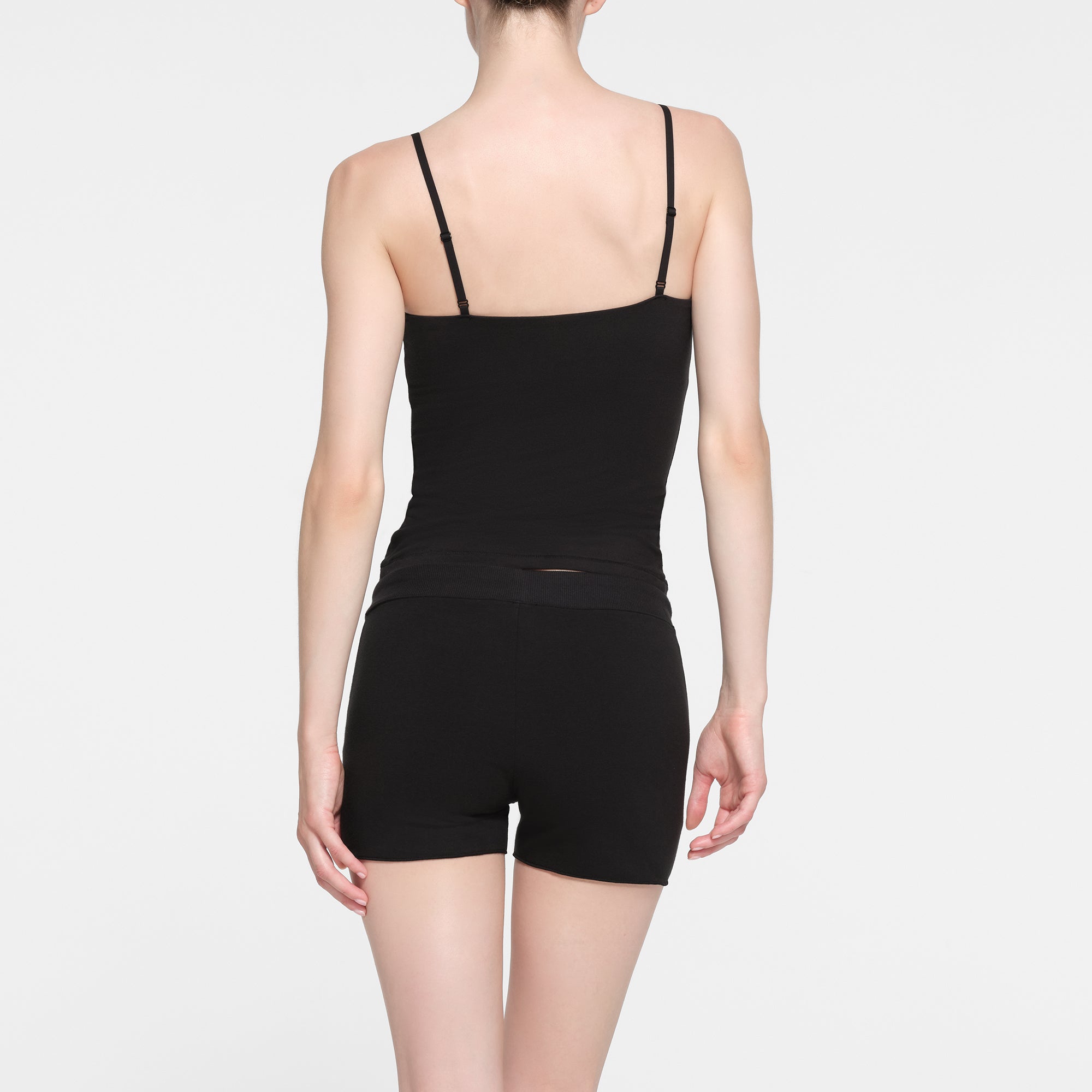 COTTON JERSEY CAMI | SOOT - Image 3