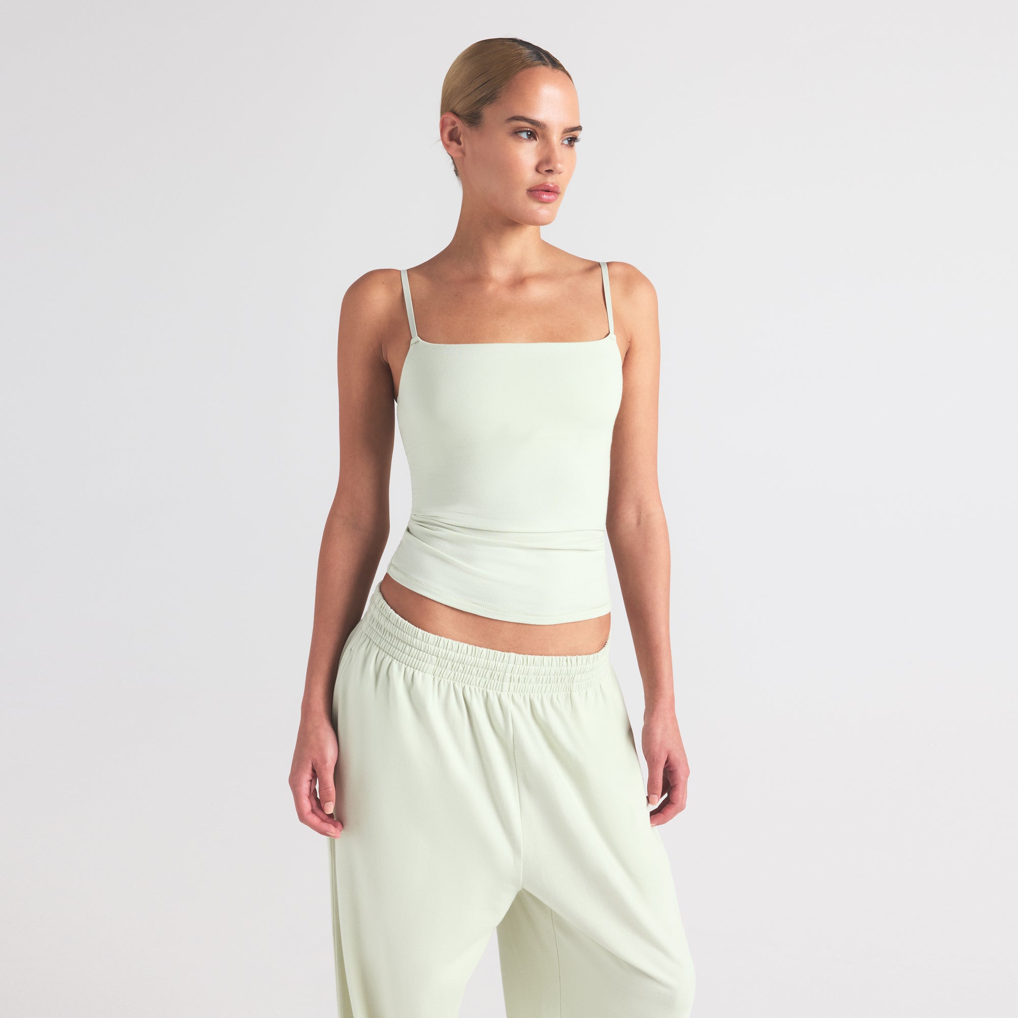 COTTON JERSEY CAMI | SPEARMINT