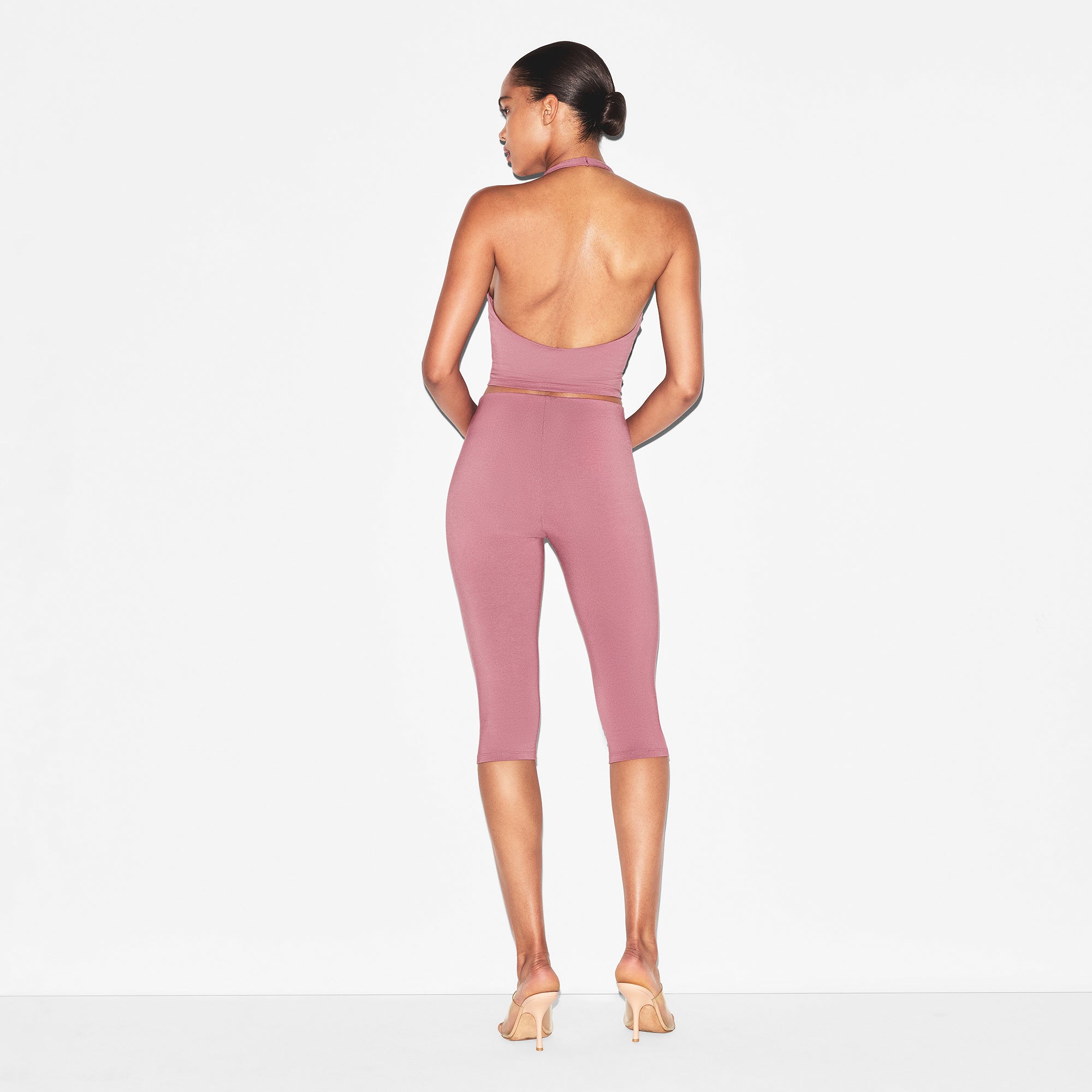 SMOOTH LAYERS HALTER TOP | REDWOOD - Image 3