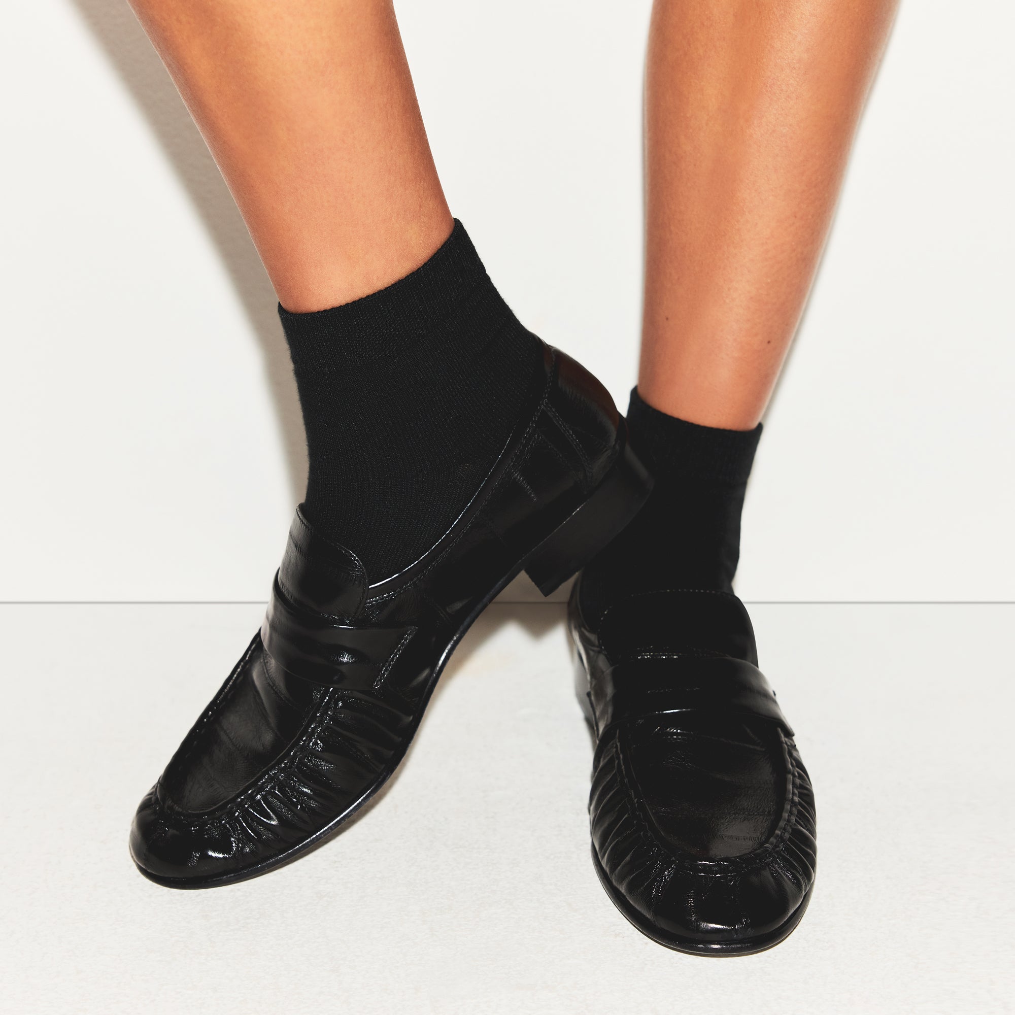 EVERYDAY QUARTER CREW SOCK | ONYX - Image 4