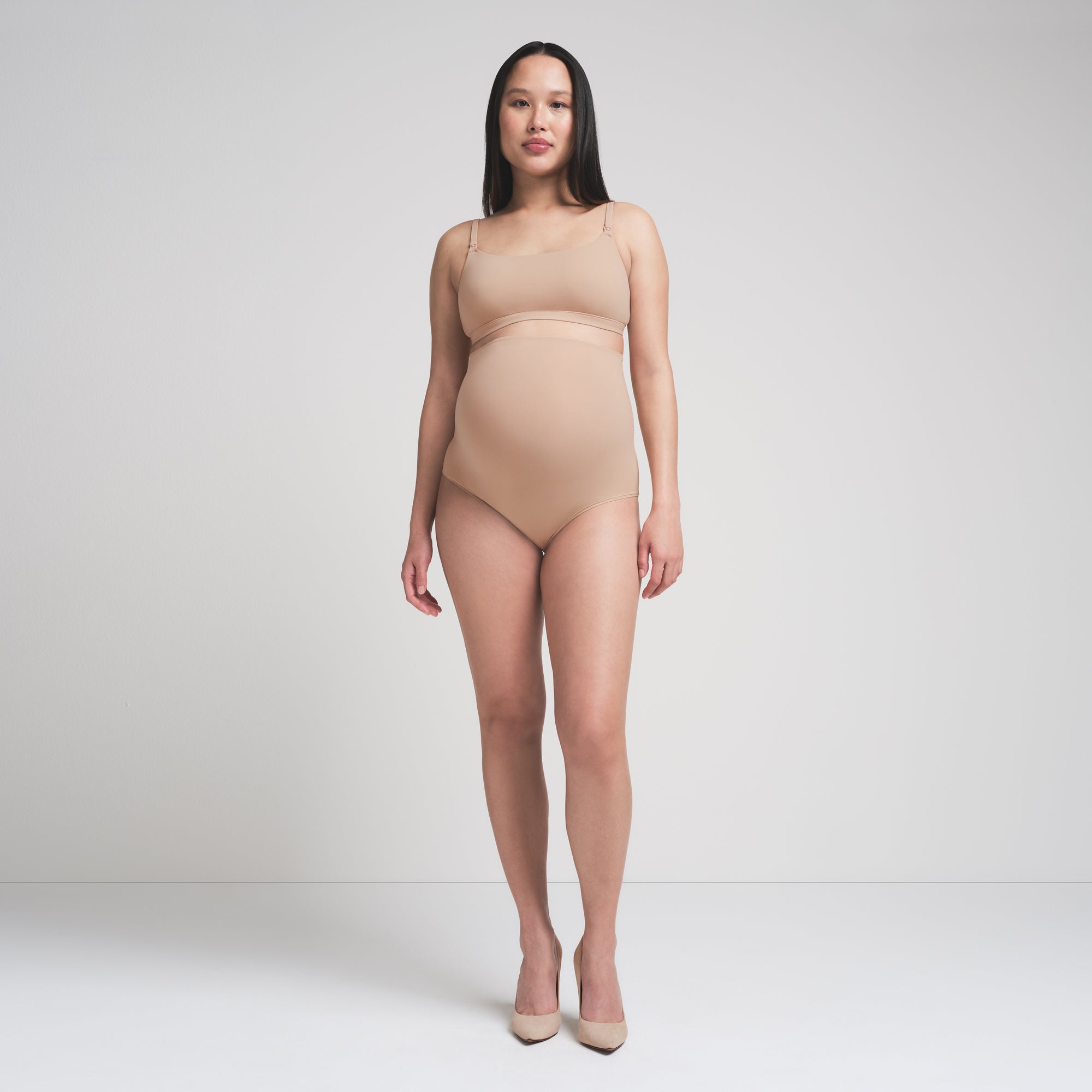 FITS EVERYBODY MATERNITY NURSING SCOOP BRALETTE | CLAY - Image 4