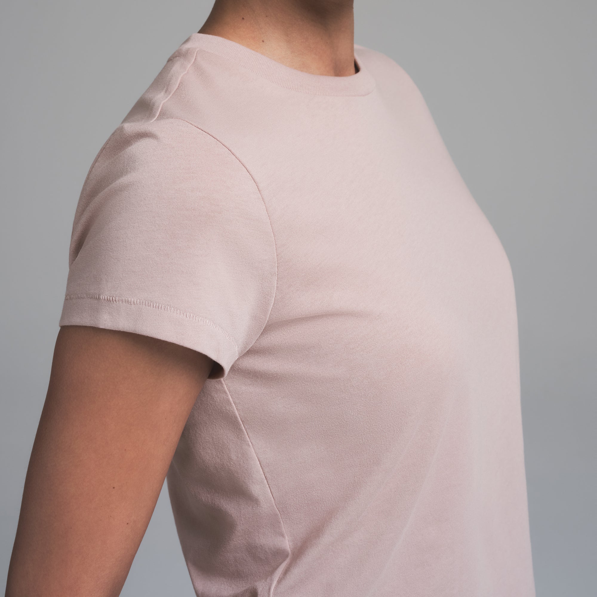 RELAXED TEES SHRUNKEN T-SHIRT | FAWN - Image 3