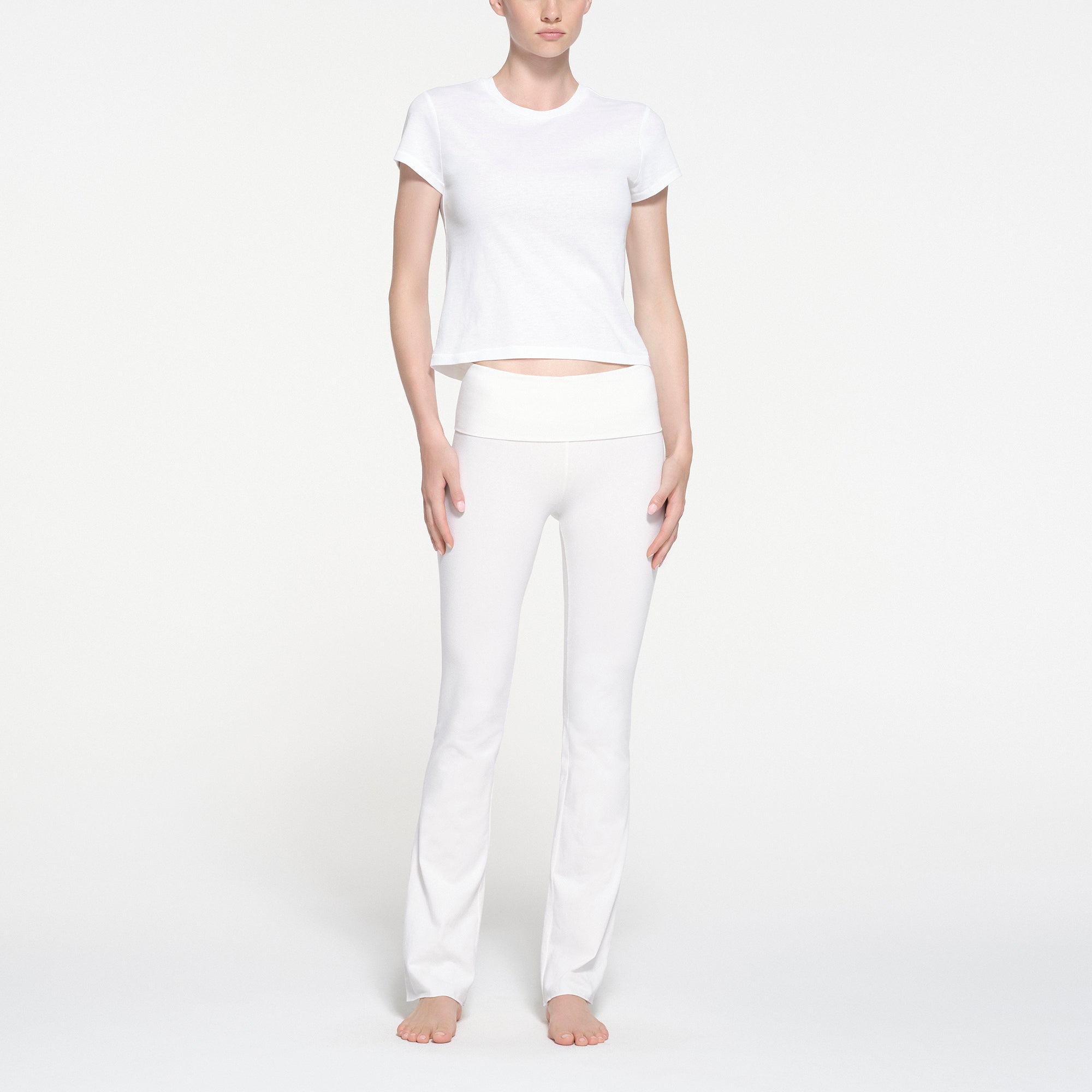 RELAXED TEES SHRUNKEN T-SHIRT | SNOW