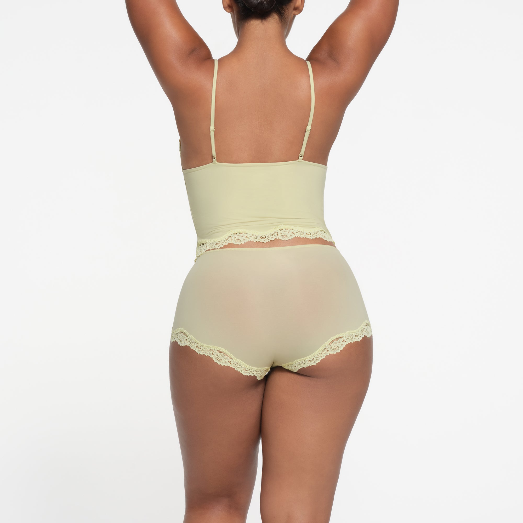 FITS EVERYBODY LACE TRIANGLE CAMI | SAGE - Image 3