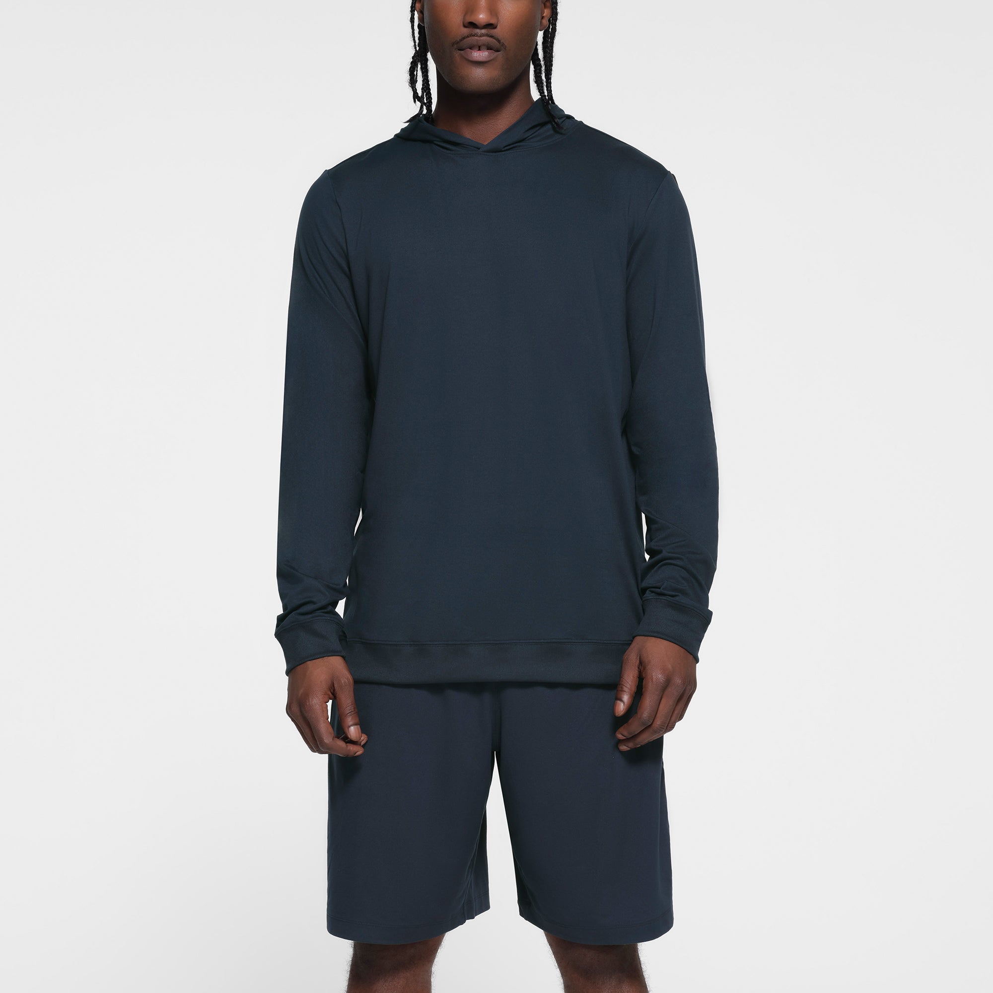 OUTDOOR JERSEY MENS CLASSIC HOODIE | MIDNIGHT BLUE