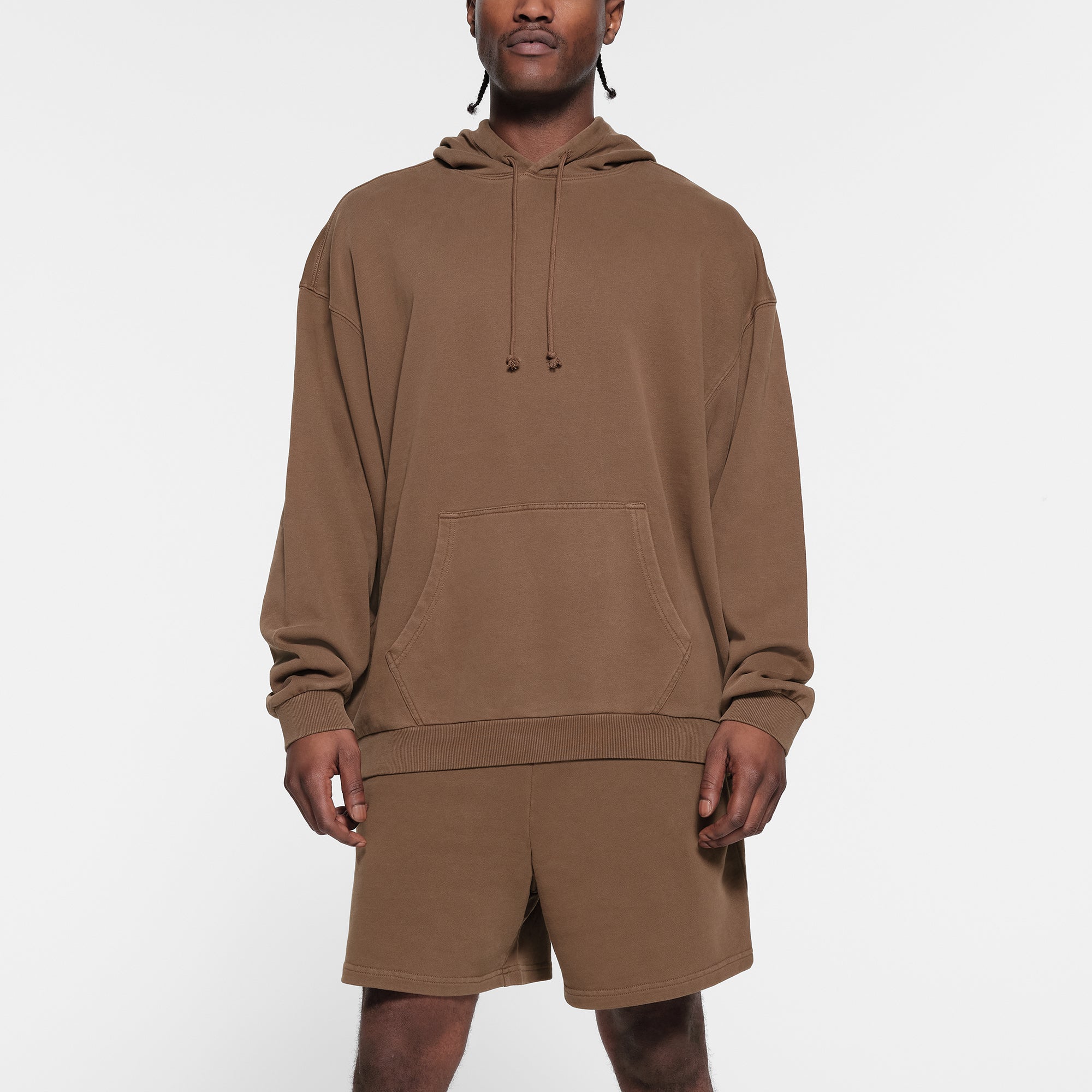 TERRY MENS RELAXED HOODIE | OXIDE