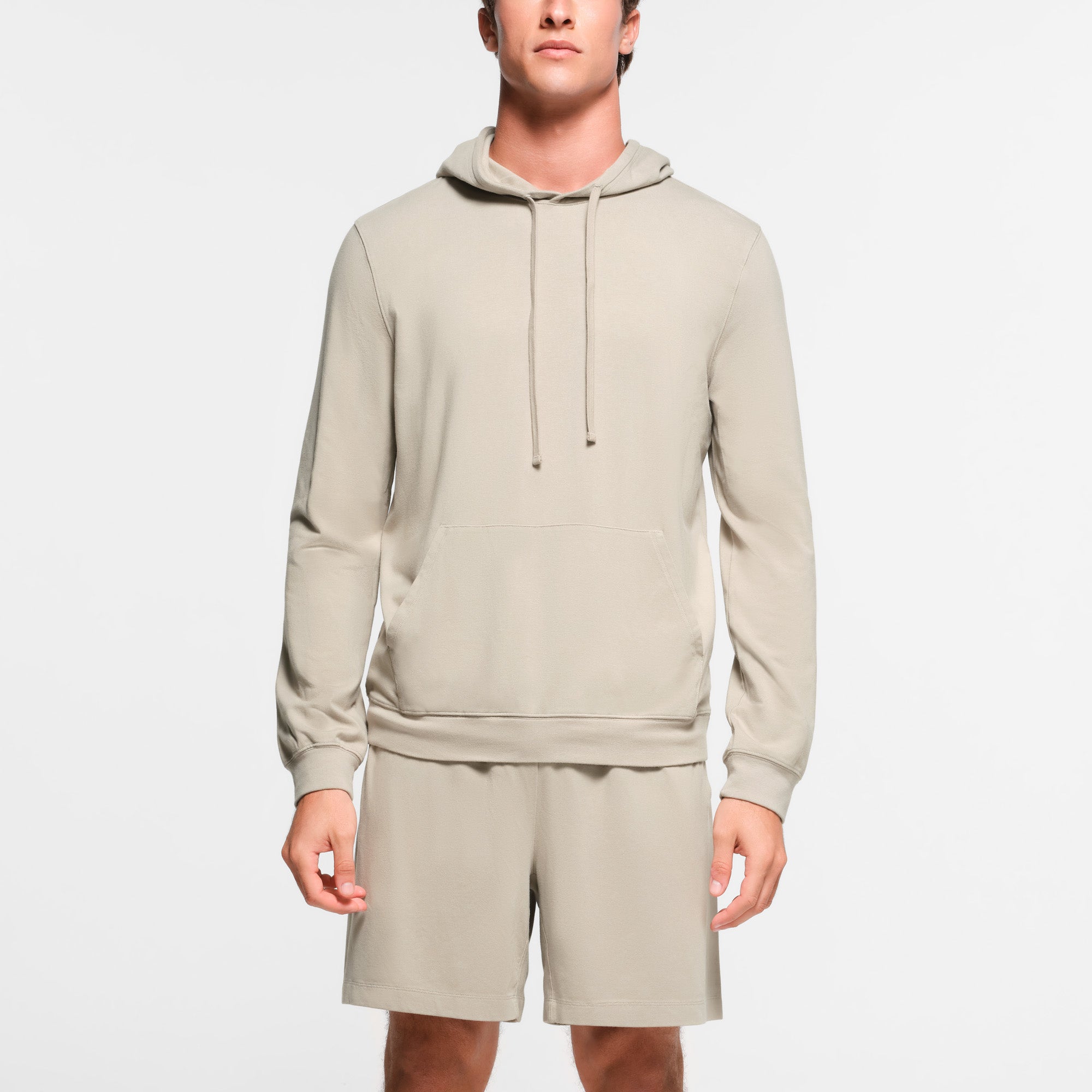 JERSEY LOUNGE MENS HOODIE | SHALE