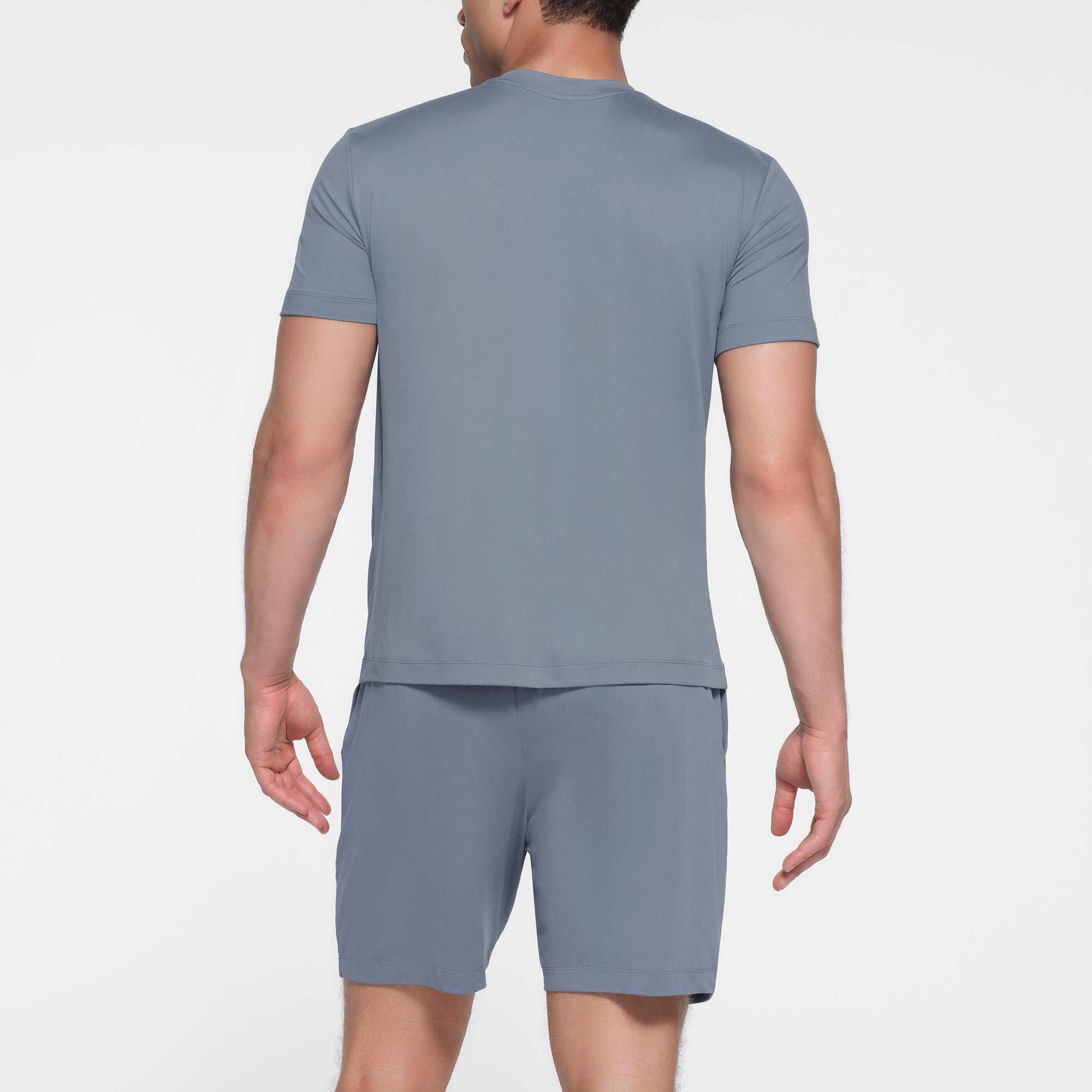 OUTDOOR JERSEY MENS CLASSIC T-SHIRT | STEEL BLUE - Image 3