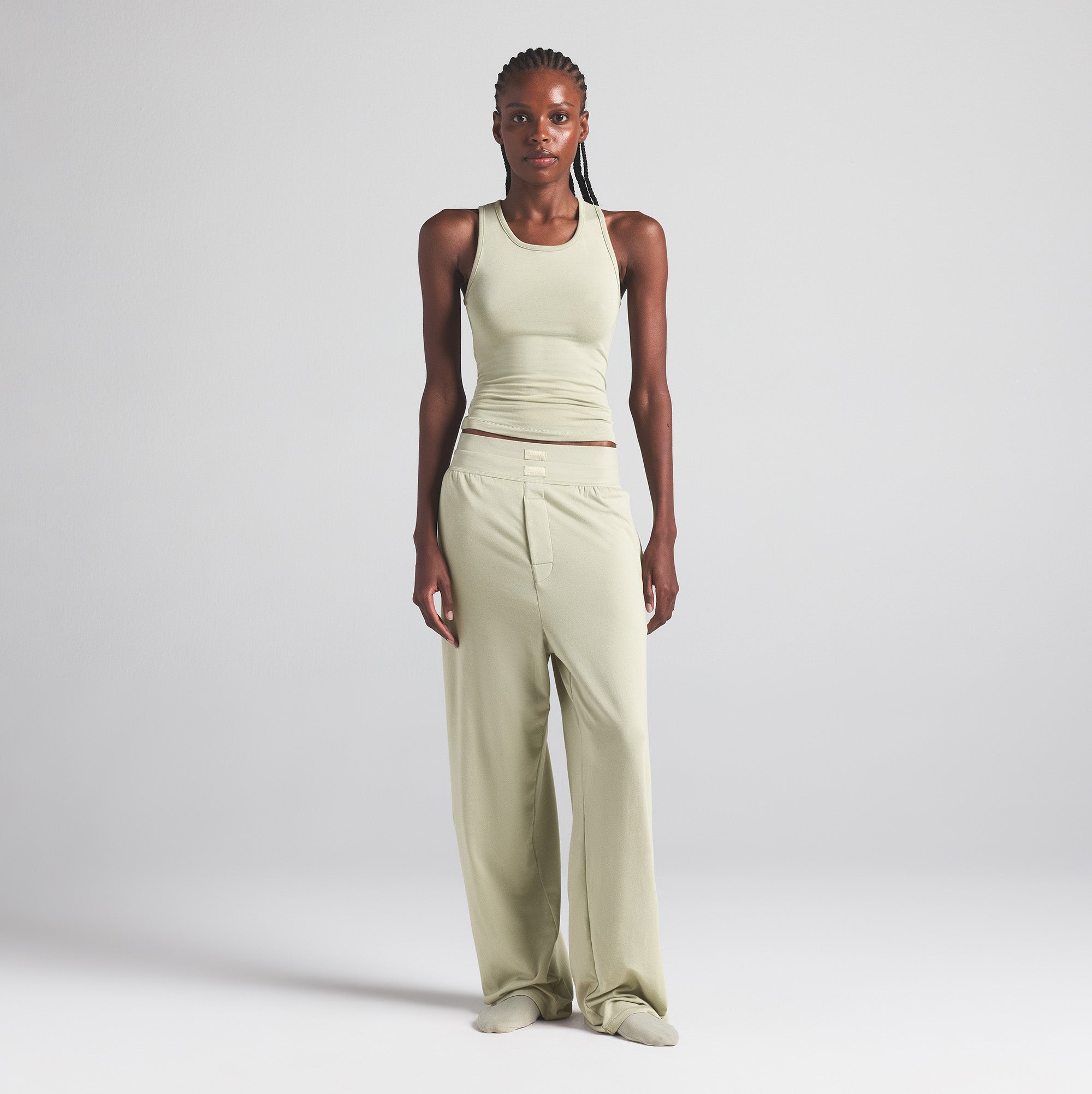 BOYFRIEND LONG TANK | TALC