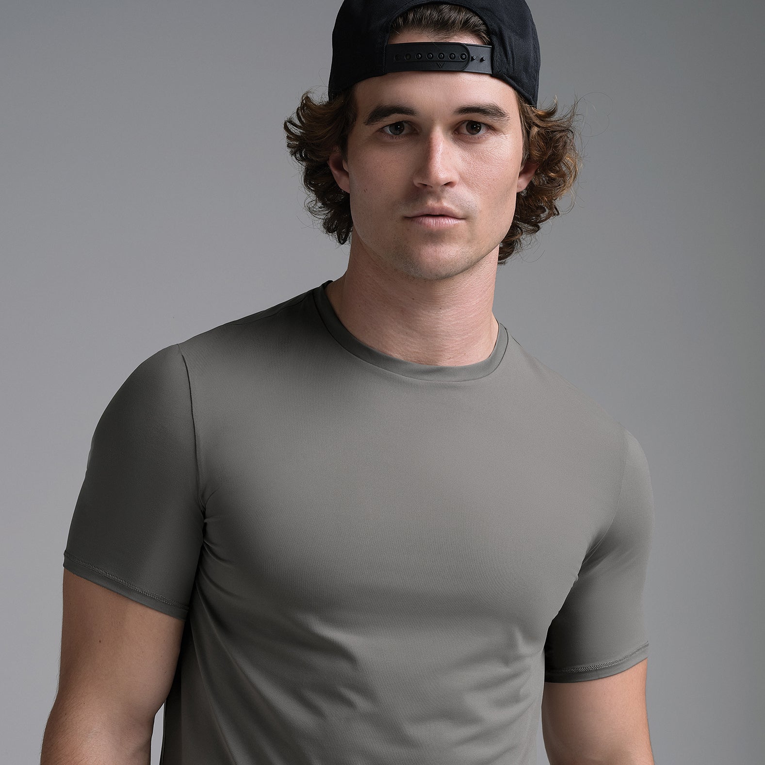 SKIMS SPORT MENS T-SHIRT | GUNMETAL - Image 2
