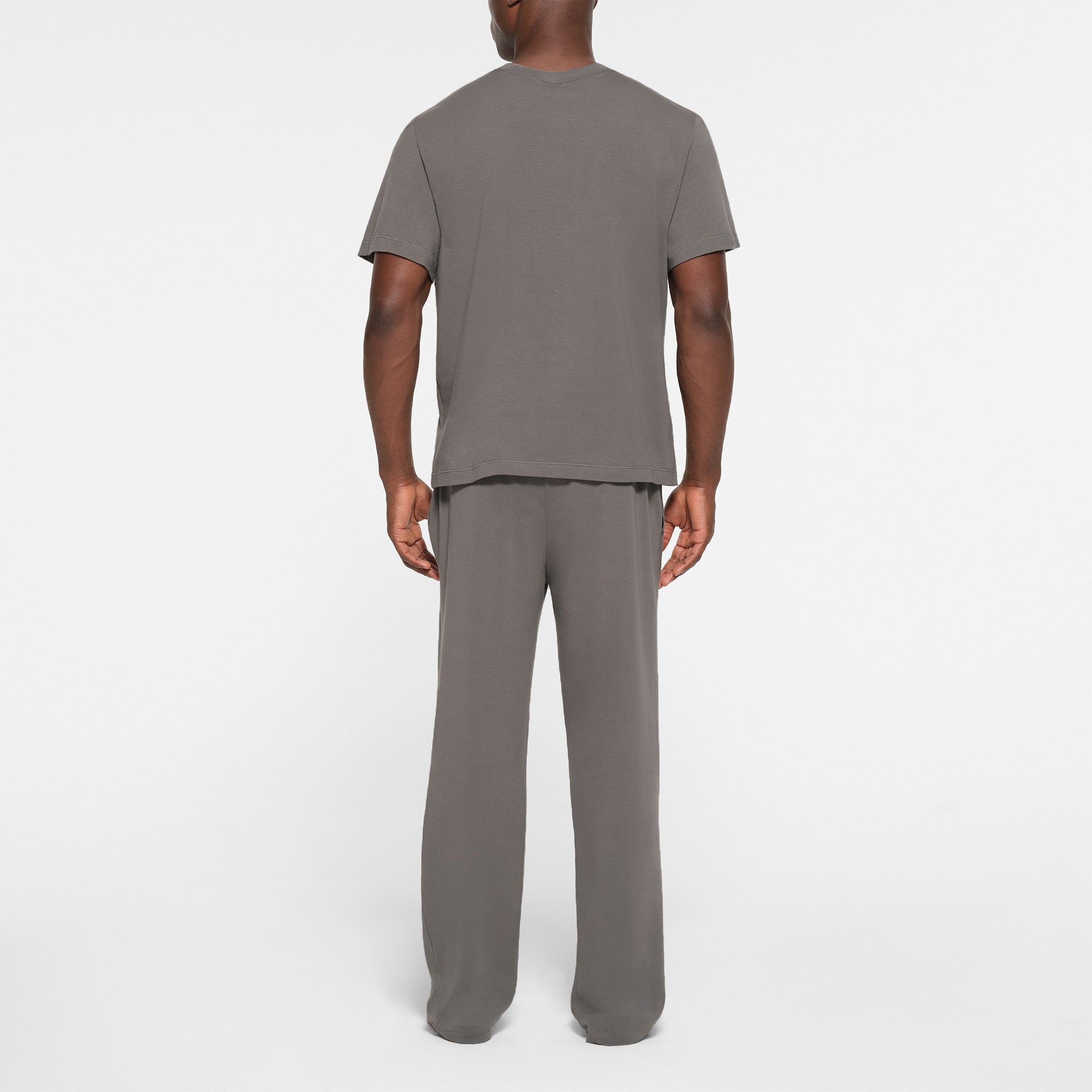 JERSEY SLEEP MENS T-SHIRT | WASHED GUNMETAL - Image 3